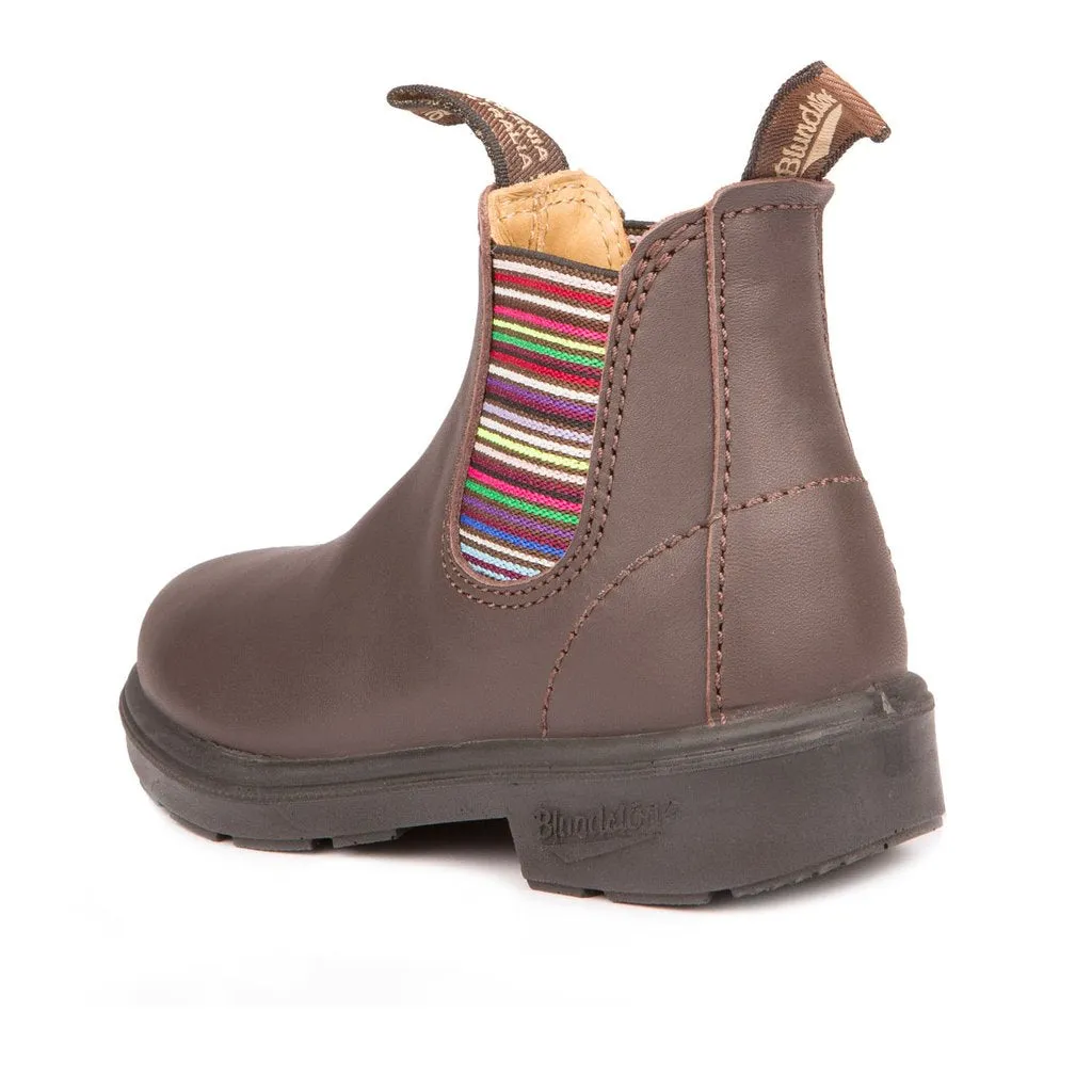 Blundstone 1413 - Kinder Braun Gestreiftes Elastik