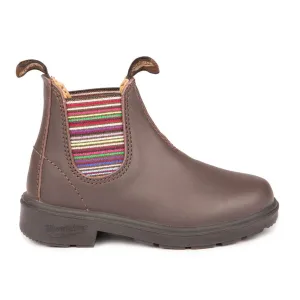 Blundstone 1413 - Kinder Braun Gestreiftes Elastik