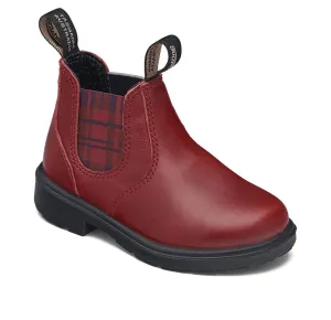 Blundstone Kinder Rot mit Karomuster