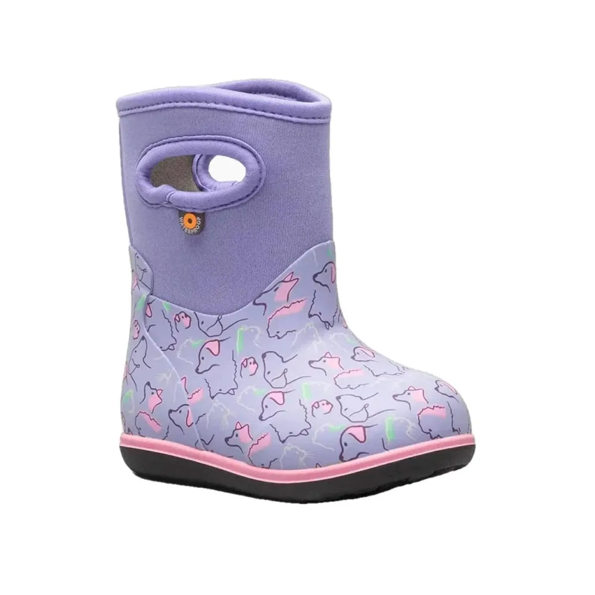 Bogs Kleinkind Baby Classic Periwinkle Haustiere