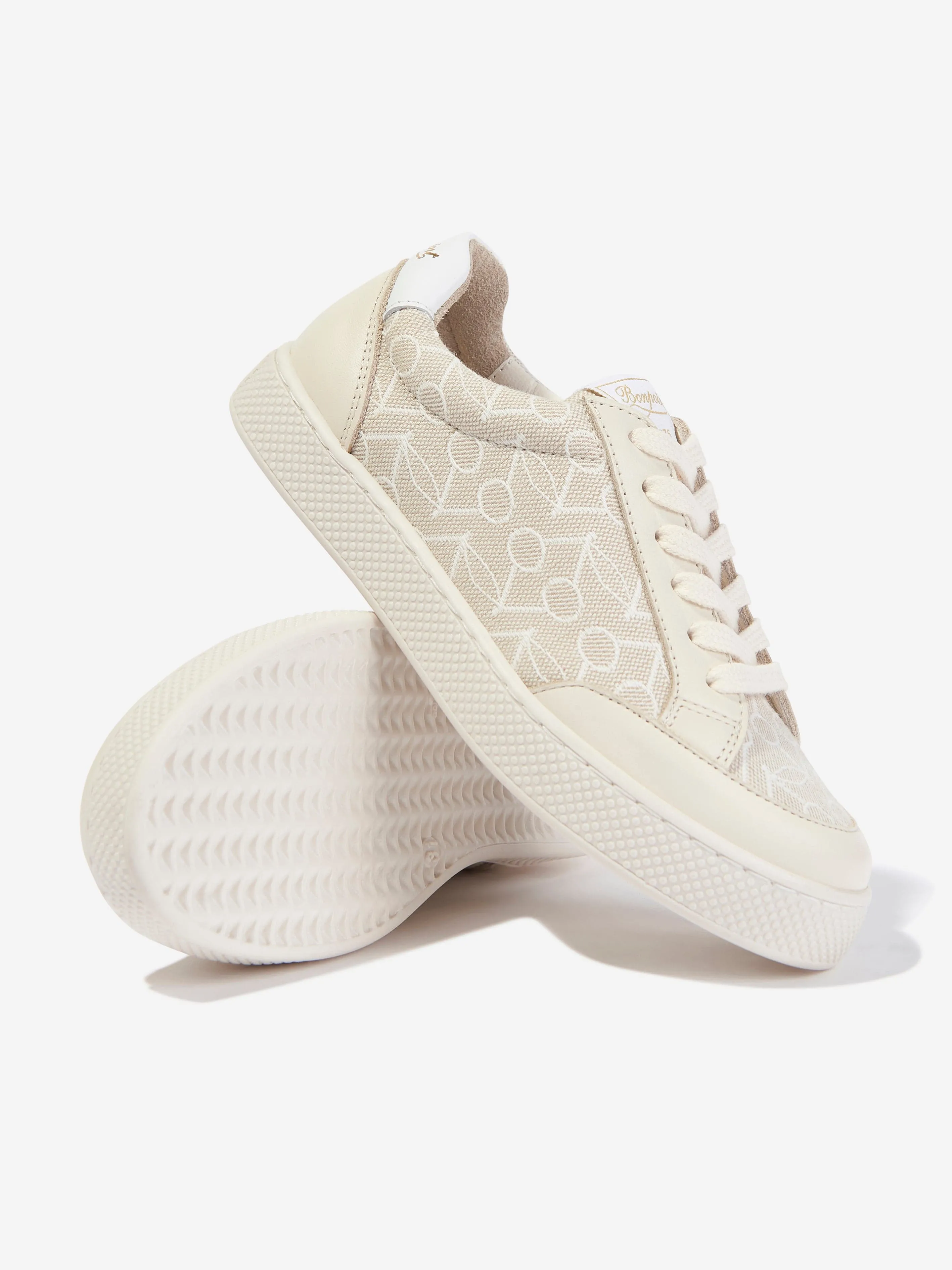 Bonpoint Kinder Cameron Turnschuhe in Beige