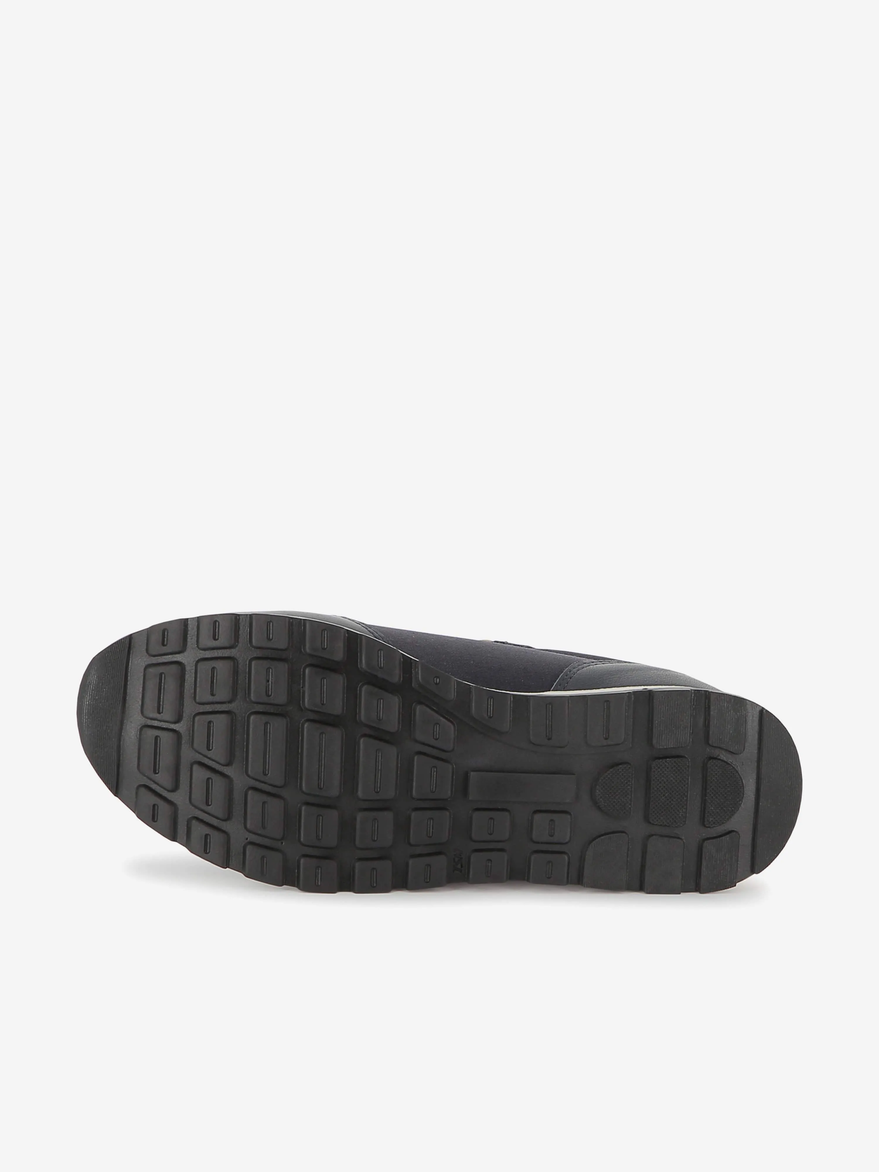 BOSS Boys Schnürschuhe mit Logo in Marineblau