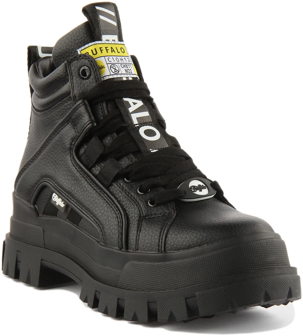 Buffalo Aspha Nc Mid In Schwarz Für Damen Schuhe Buffalo