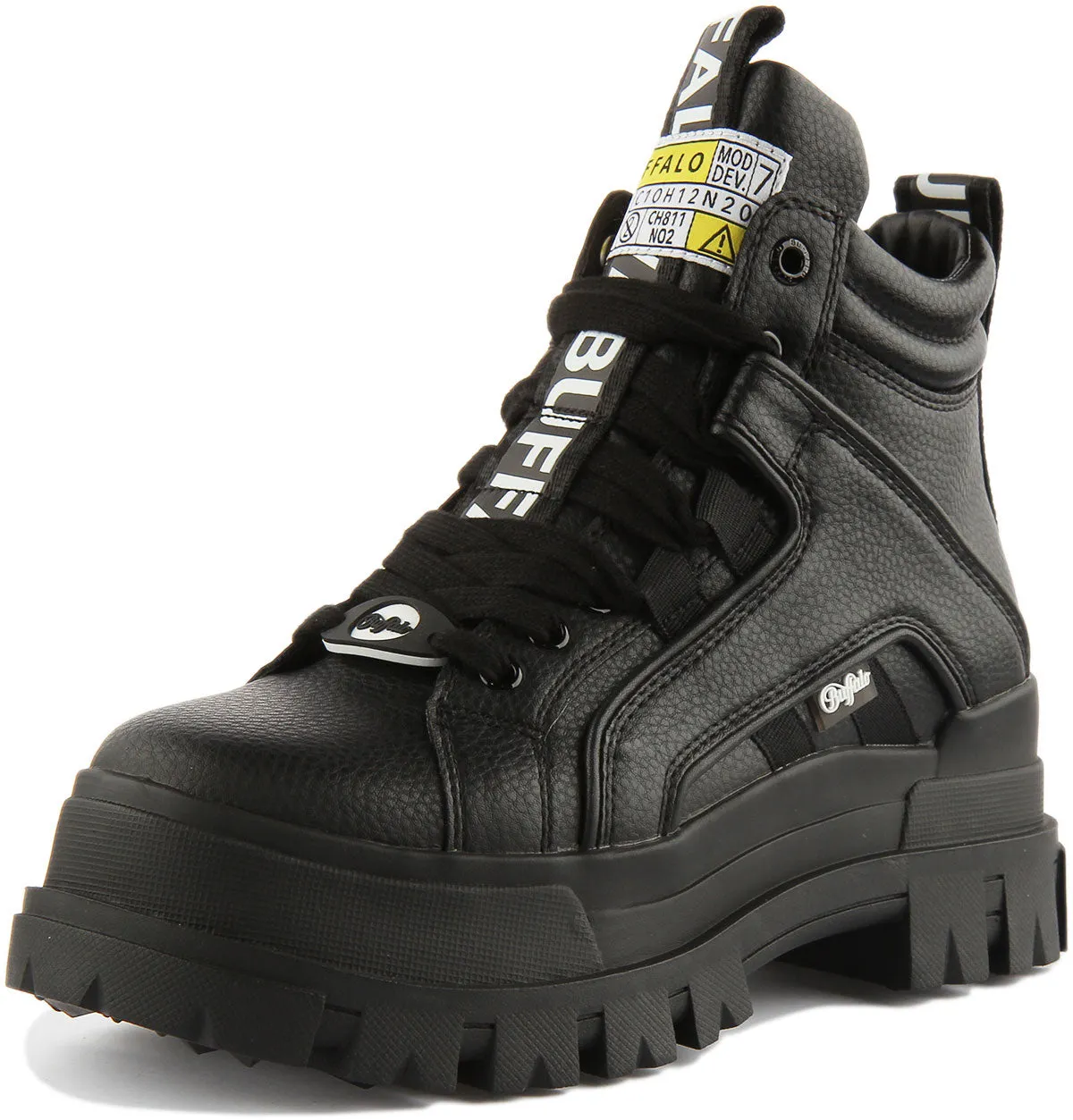 Buffalo Aspha Nc Mid In Schwarz Für Damen Schuhe Buffalo