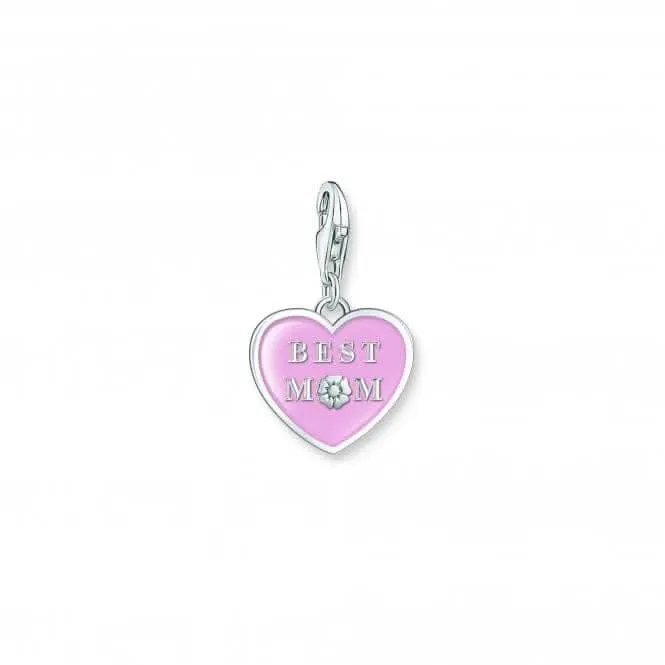 Charmista Pink Kaltemaille Beste Mama Charm Anhänger 2021-007-9 Thomas Sabo Sammelbare Charms