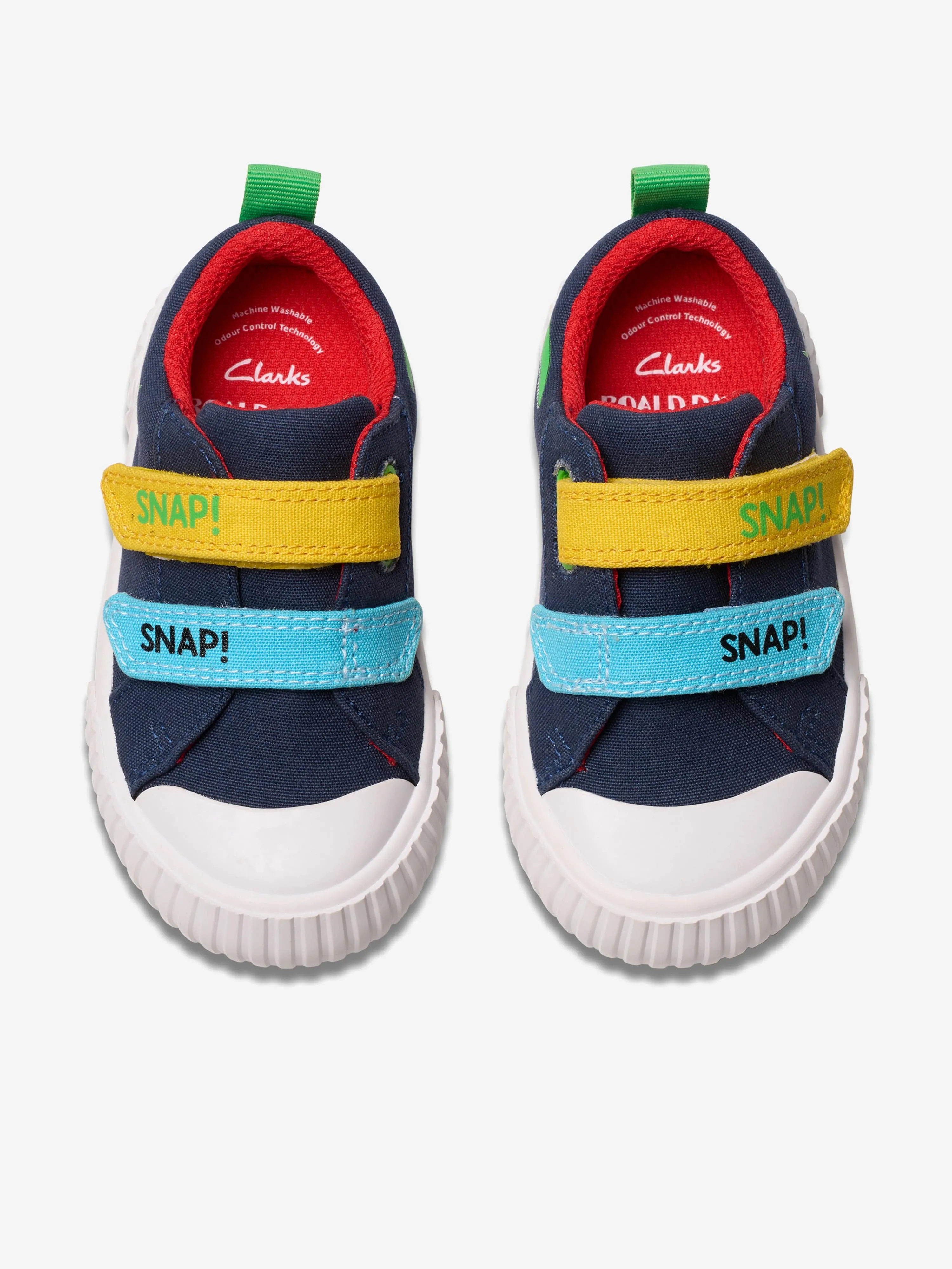 Clarks Baby Roald Dahl Foxing Ace Sneakers in Marineblau