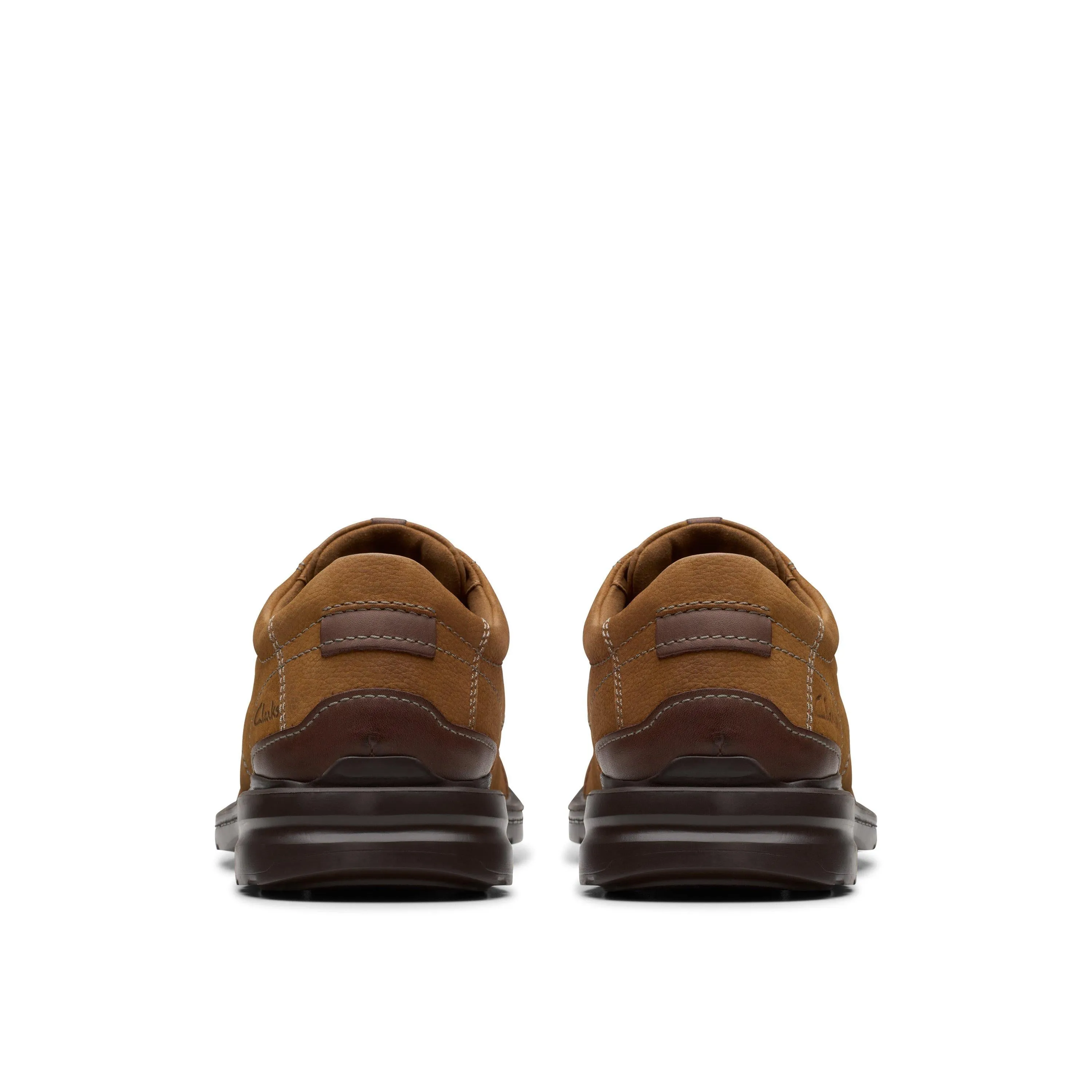 Clarks Gessler Cap in Braunem Geöltem Nubuk