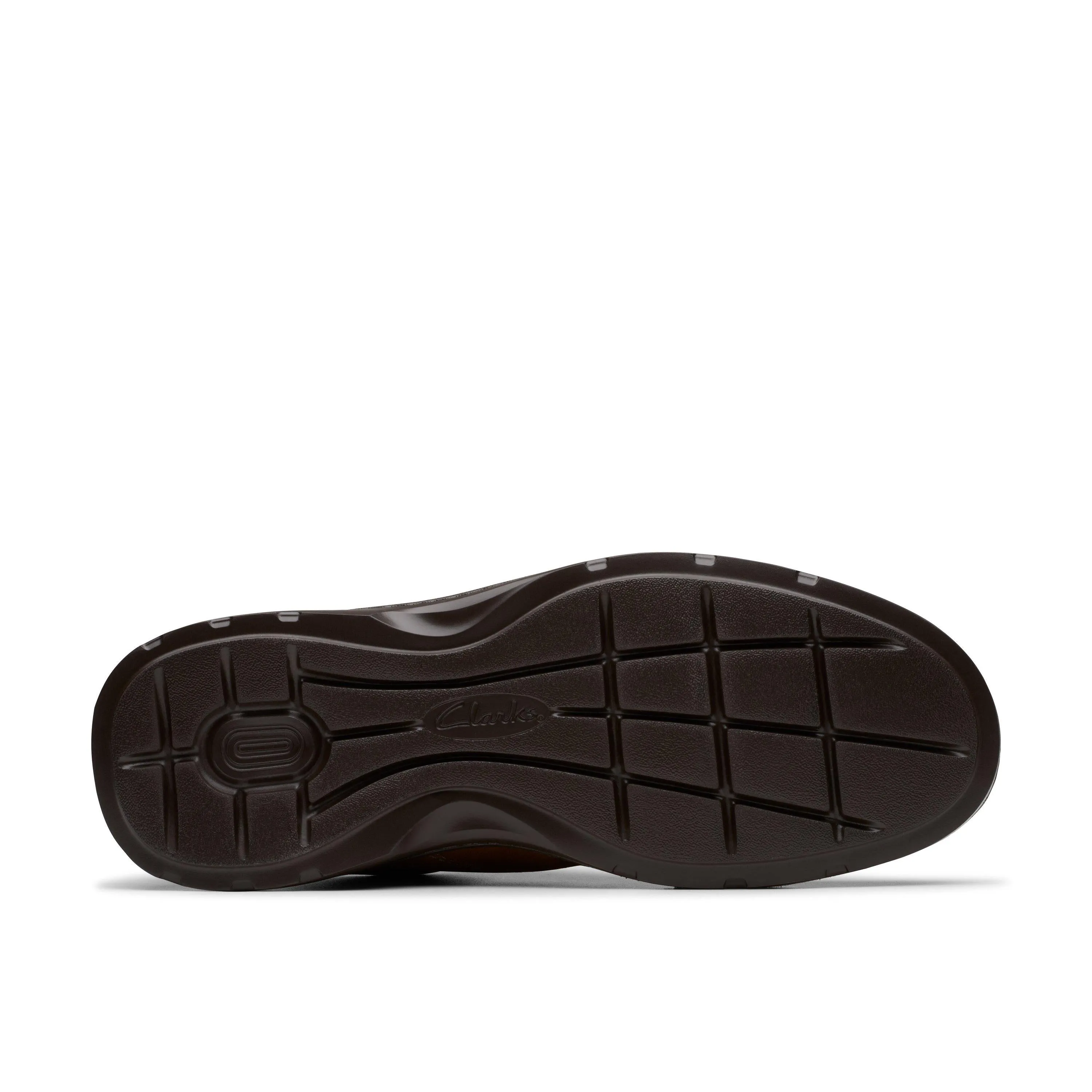 Clarks Gessler Cap in Braunem Geöltem Nubuk