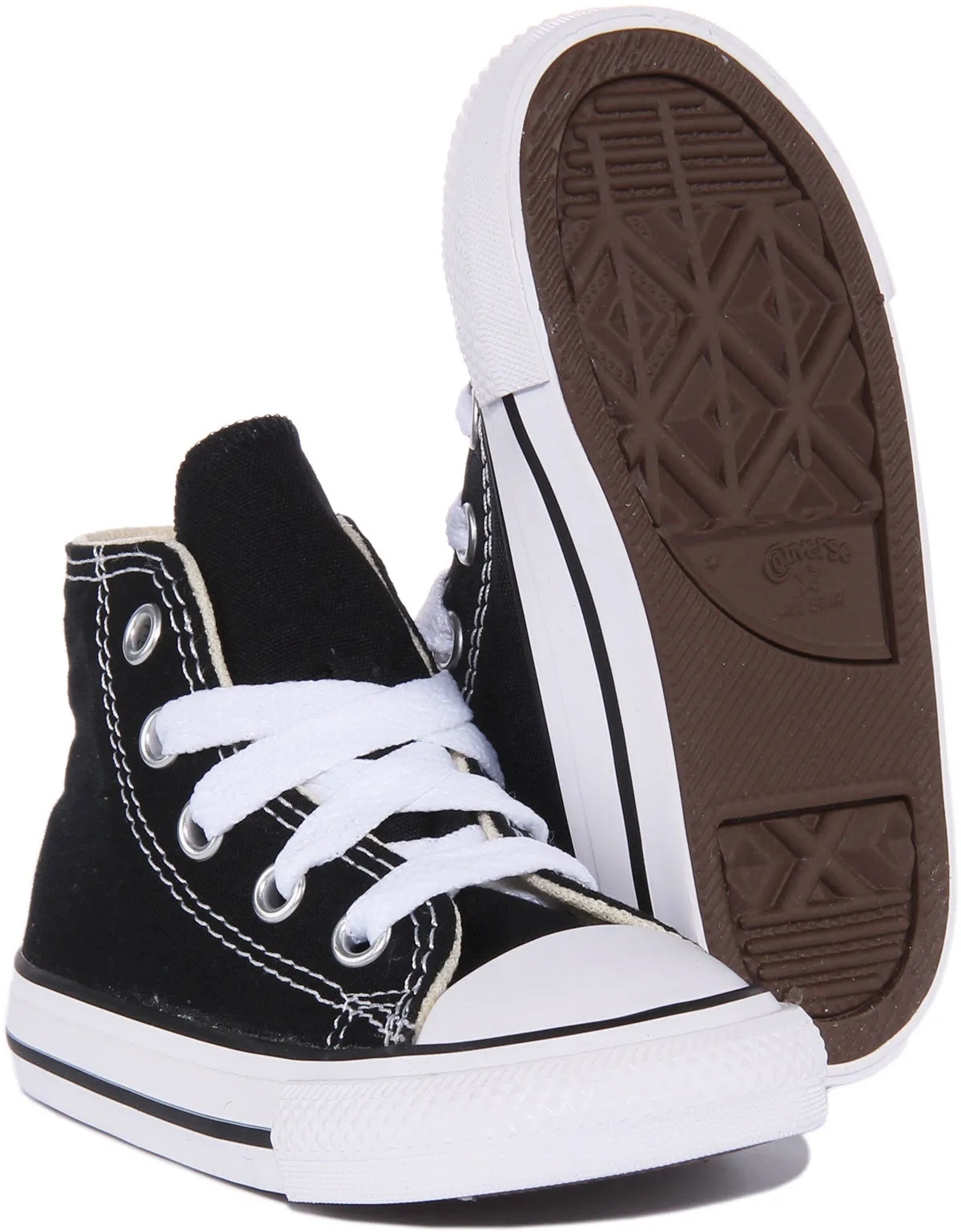 Converse All Star Core in Schwarz für Babyschuhe Converse