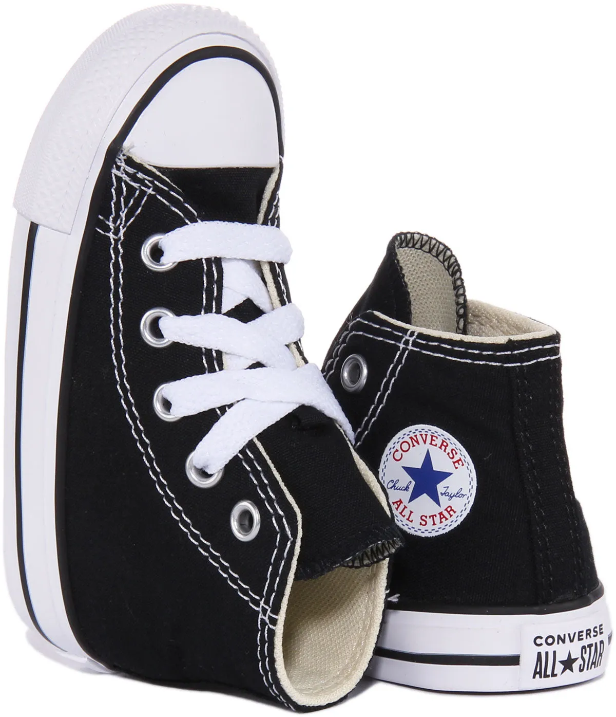 Converse All Star Core in Schwarz für Babyschuhe Converse