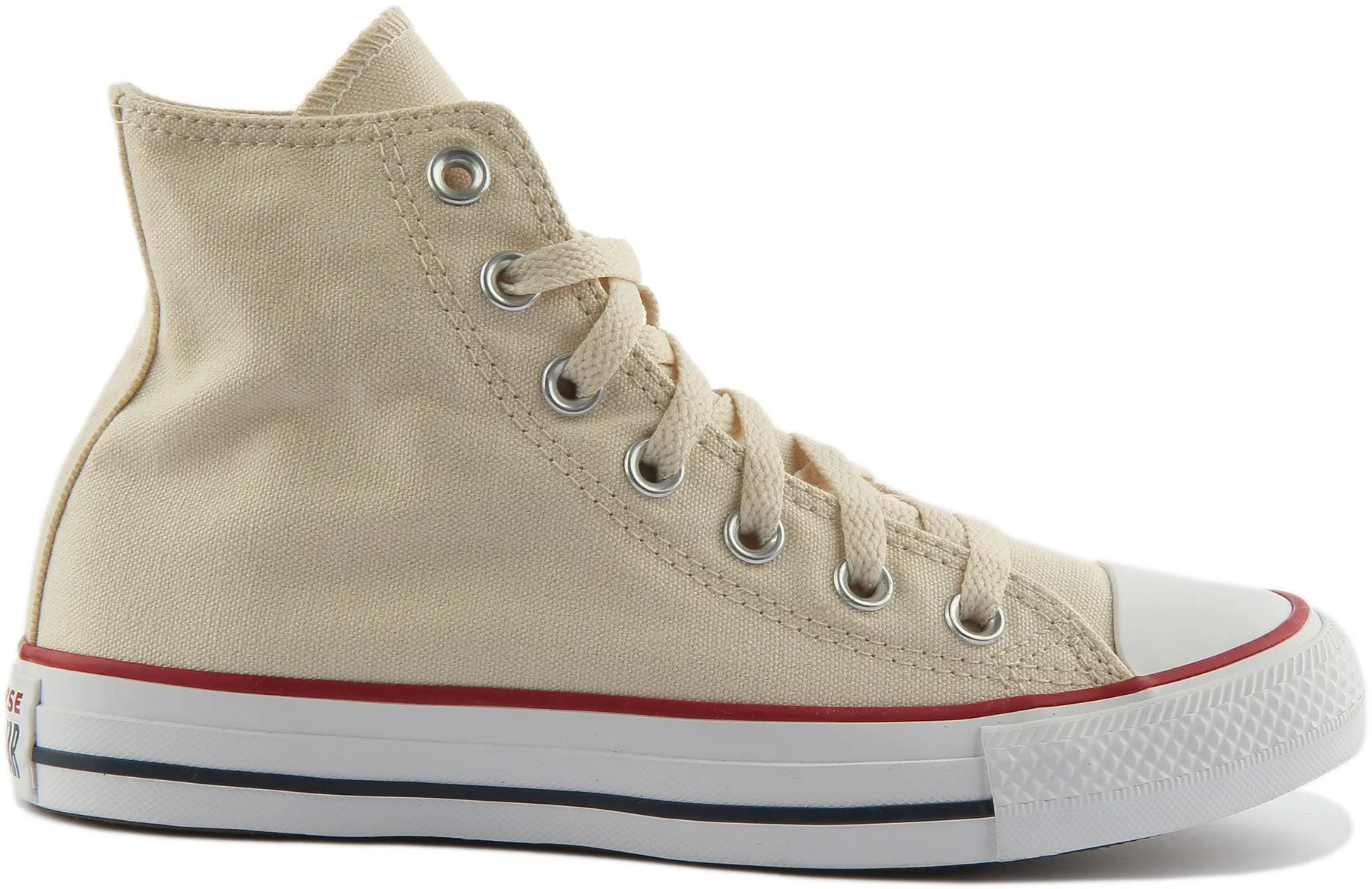 Converse All Star Hi Top 159484 in cremefarbenen Schuhen Converse