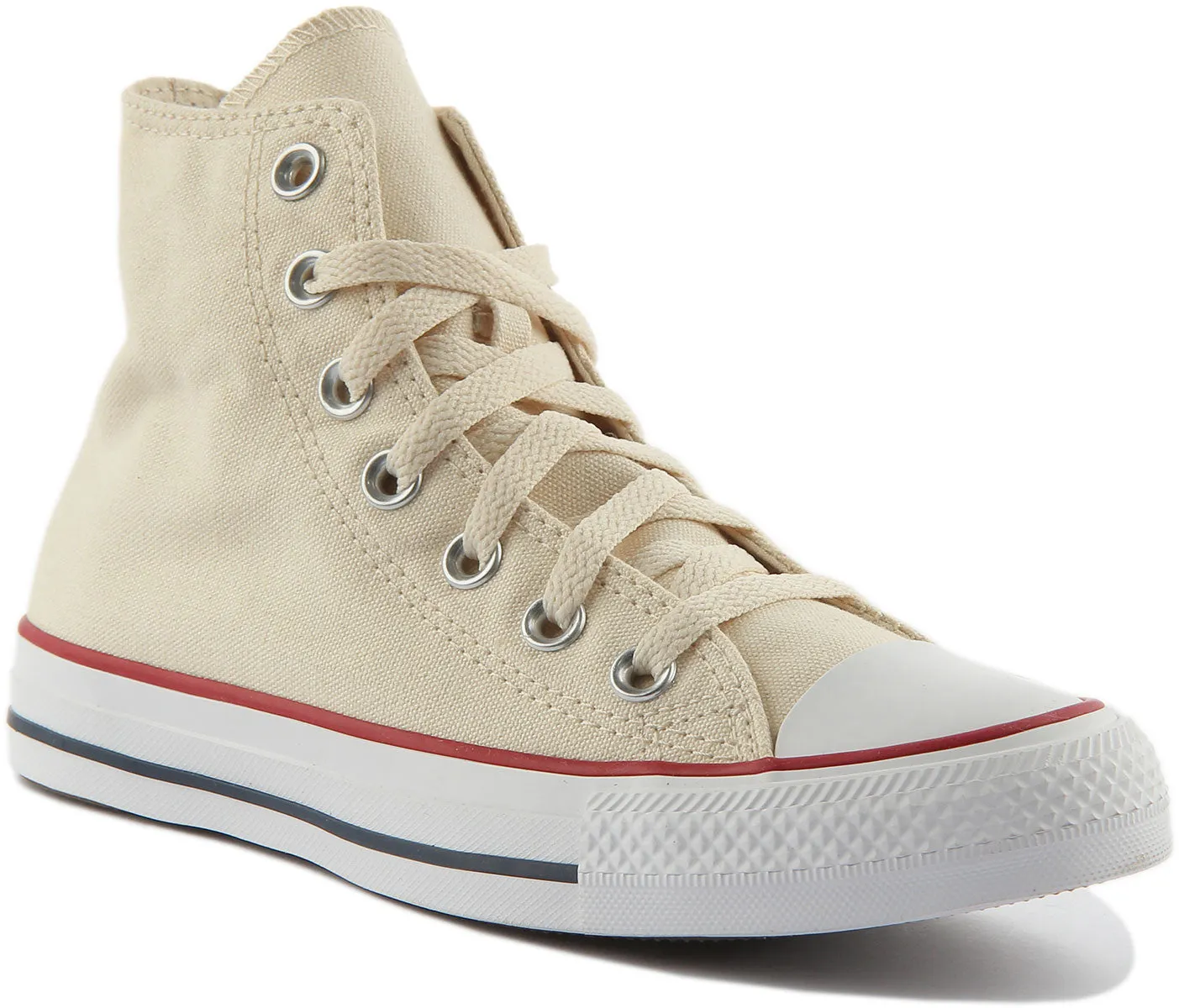 Converse All Star Hi Top 159484 in cremefarbenen Schuhen Converse