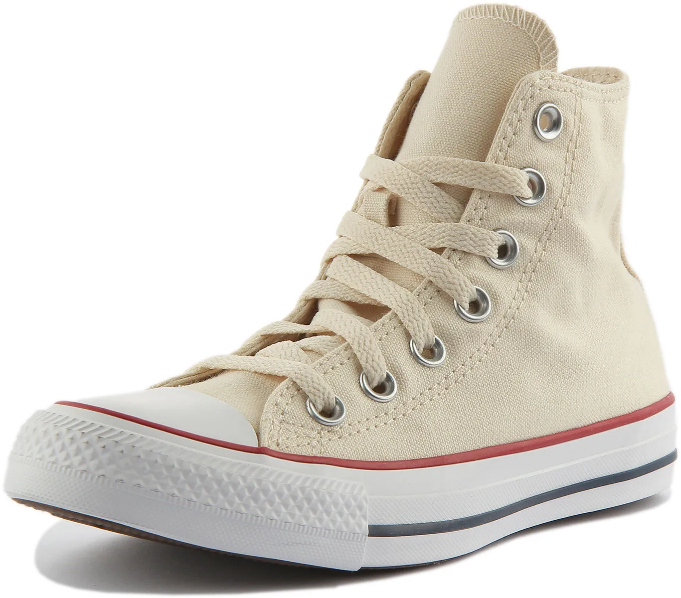 Converse All Star Hi Top 159484 in cremefarbenen Schuhen Converse