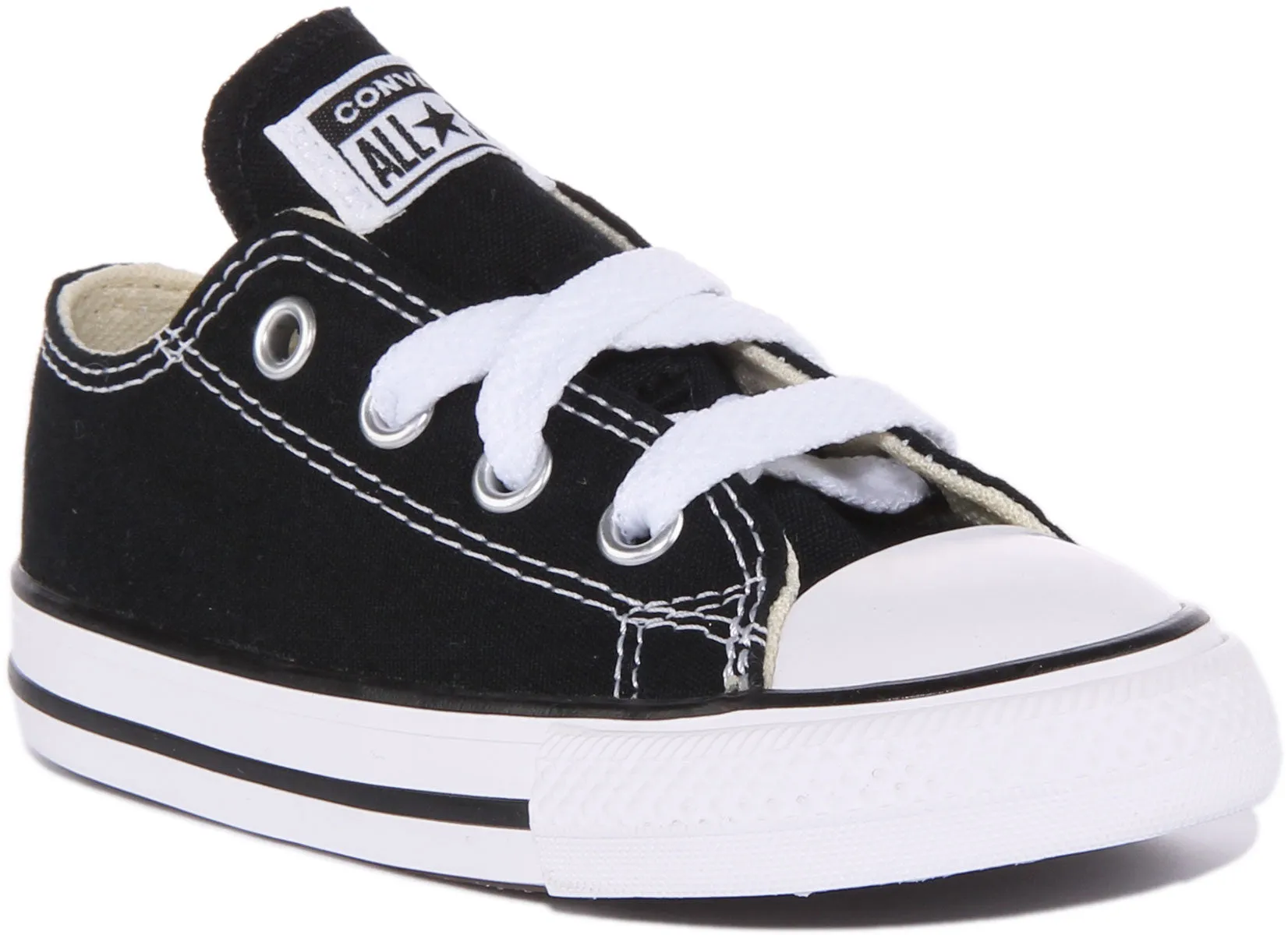 Converse All Star Ox Core Kinderschuhe in Schwarz