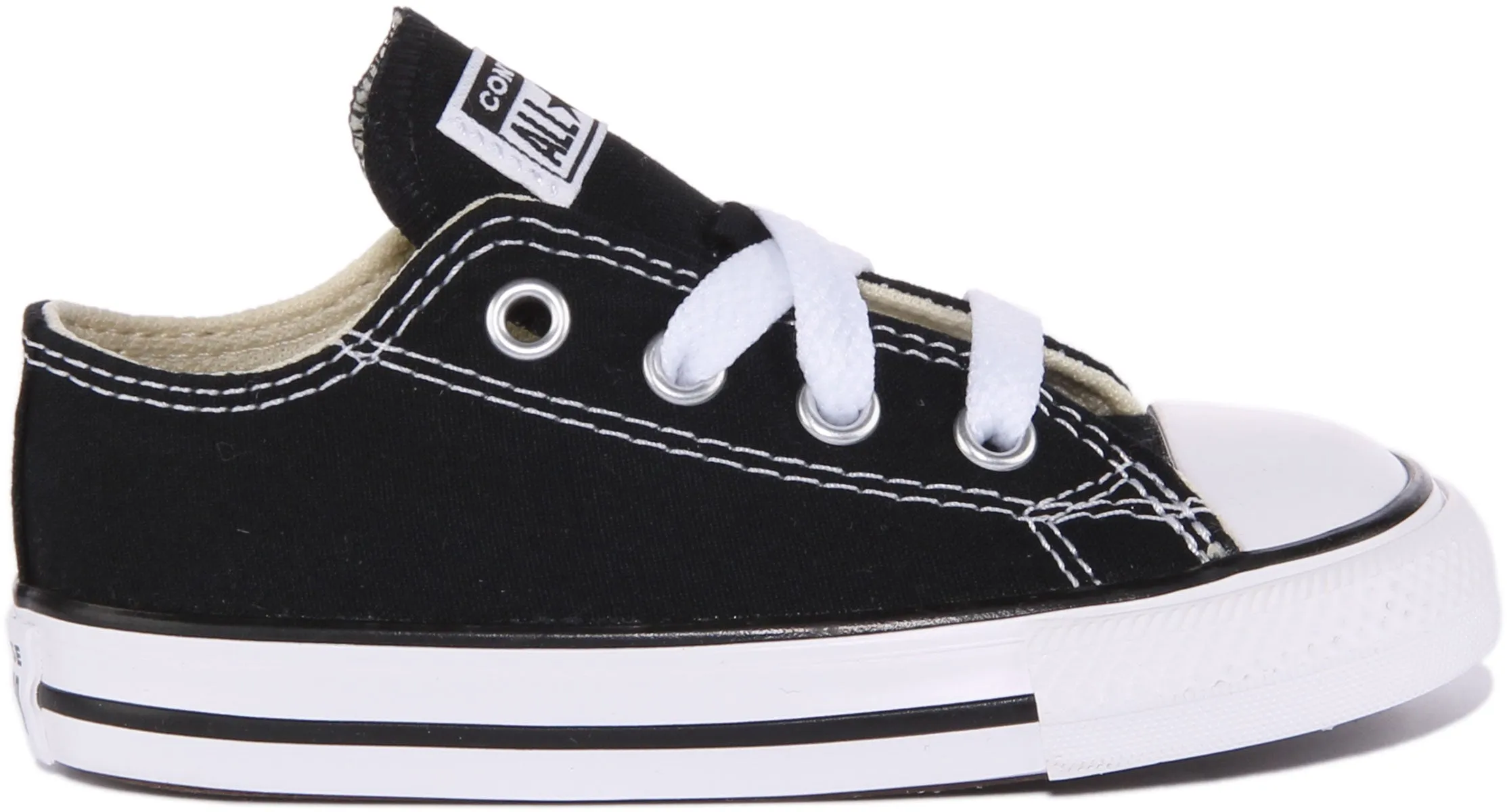 Converse All Star Ox Core Kinderschuhe in Schwarz
