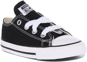 Converse All Star Ox Core Kinderschuhe in Schwarz