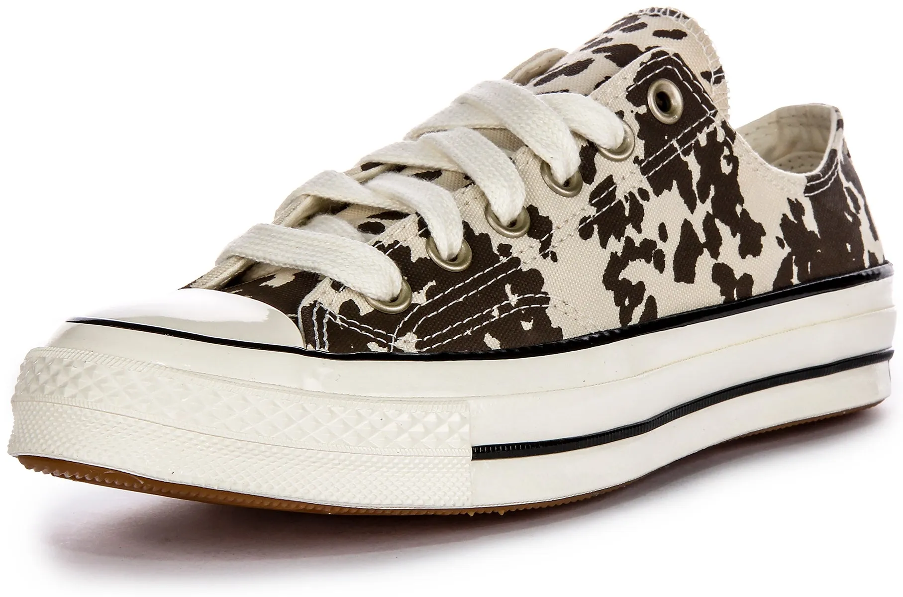 Converse Chuck 70s A10139C in braun-weißem Kuhflecken-Design