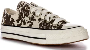 Converse Chuck 70s A10139C in braun-weißem Kuhflecken-Design