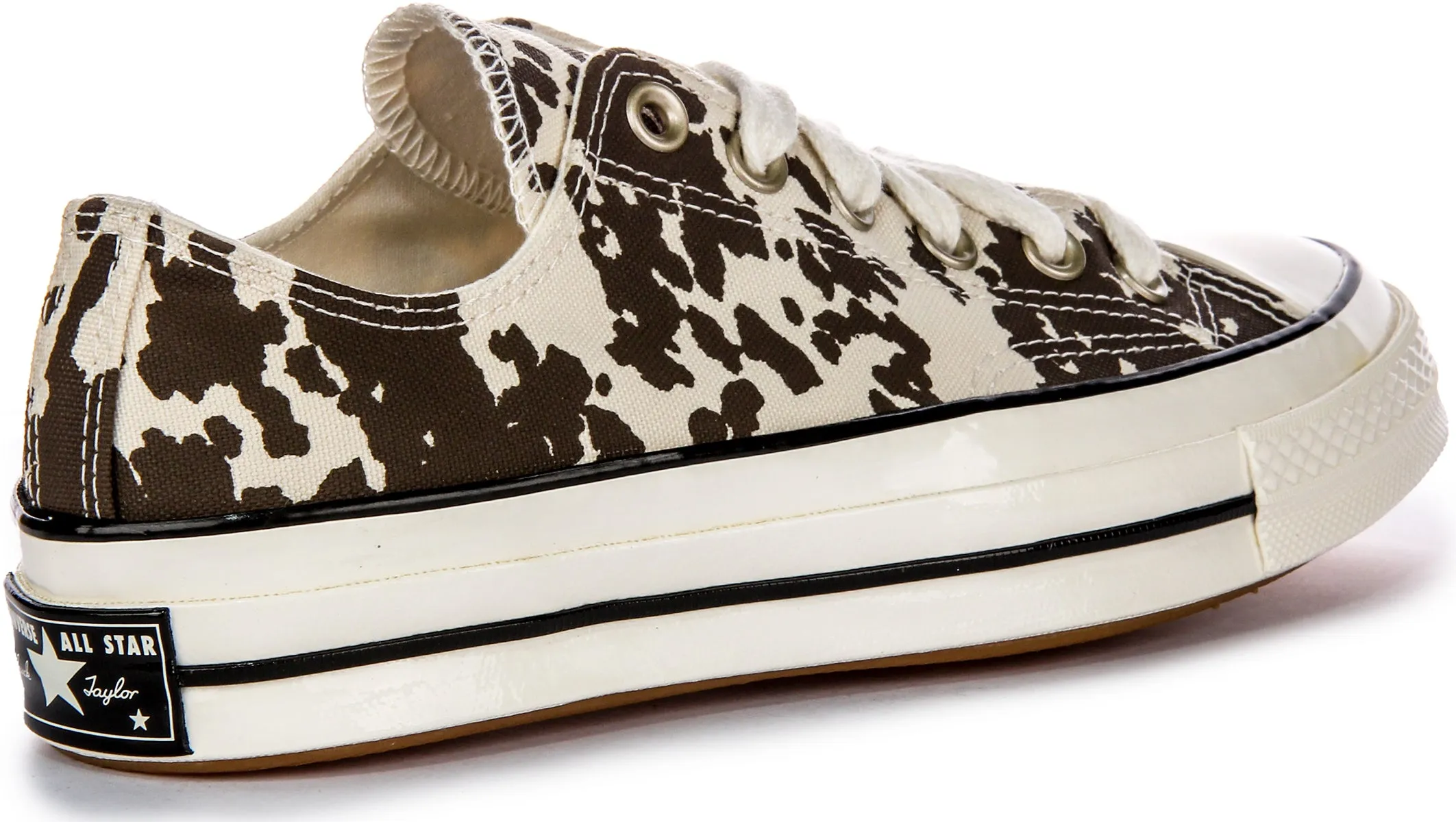 Converse Chuck 70s A10139C in braun-weißem Kuhflecken-Design