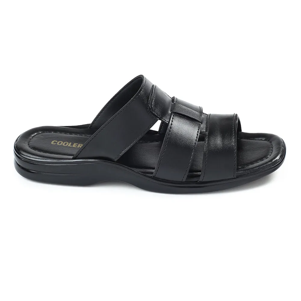 Liberty COOL99-628 Bequeme Schwarze Hausschuhe Für Herren