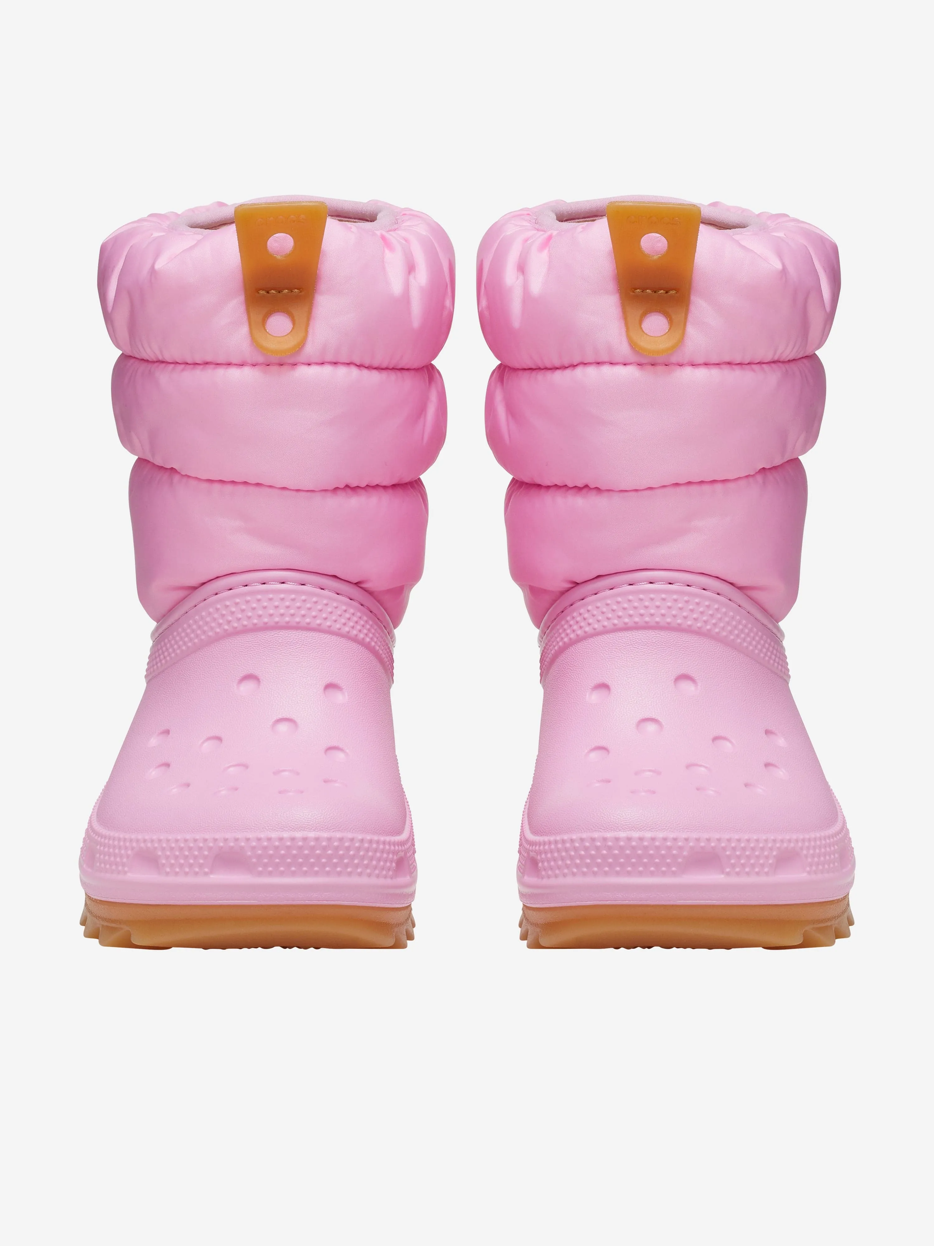 Crocs Mädchen Classic Neo Puff Stiefel in Rosa