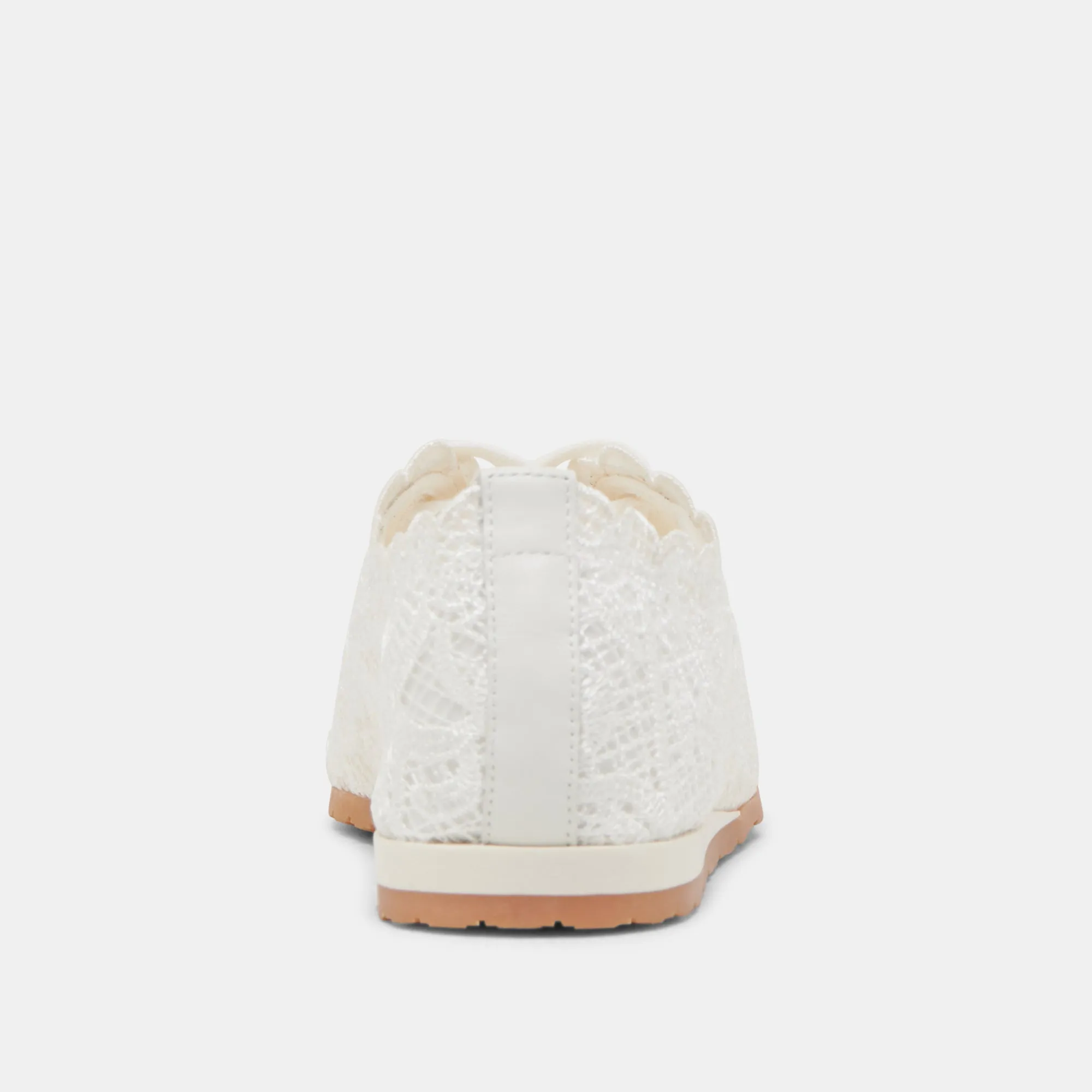 DAYANA SNEAKERS ECHTES WEIß MIT SCHNÜRSENKELN
