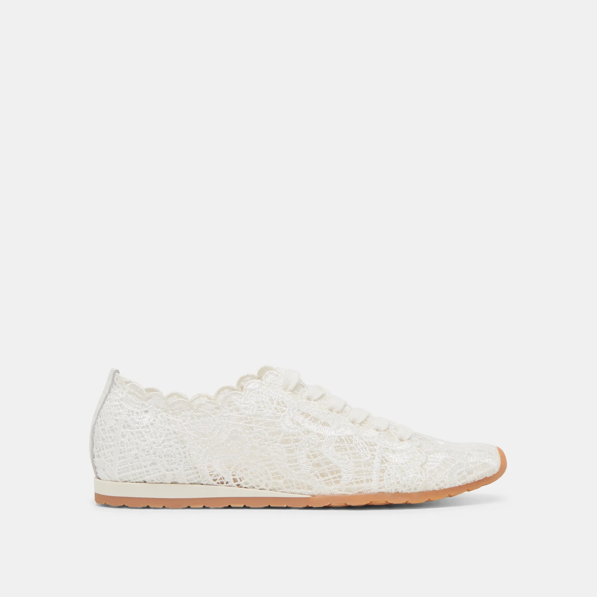 DAYANA SNEAKERS ECHTES WEIß MIT SCHNÜRSENKELN