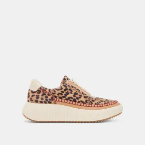 DOLEN SNEAKERS LEOPARD WILDLEDER