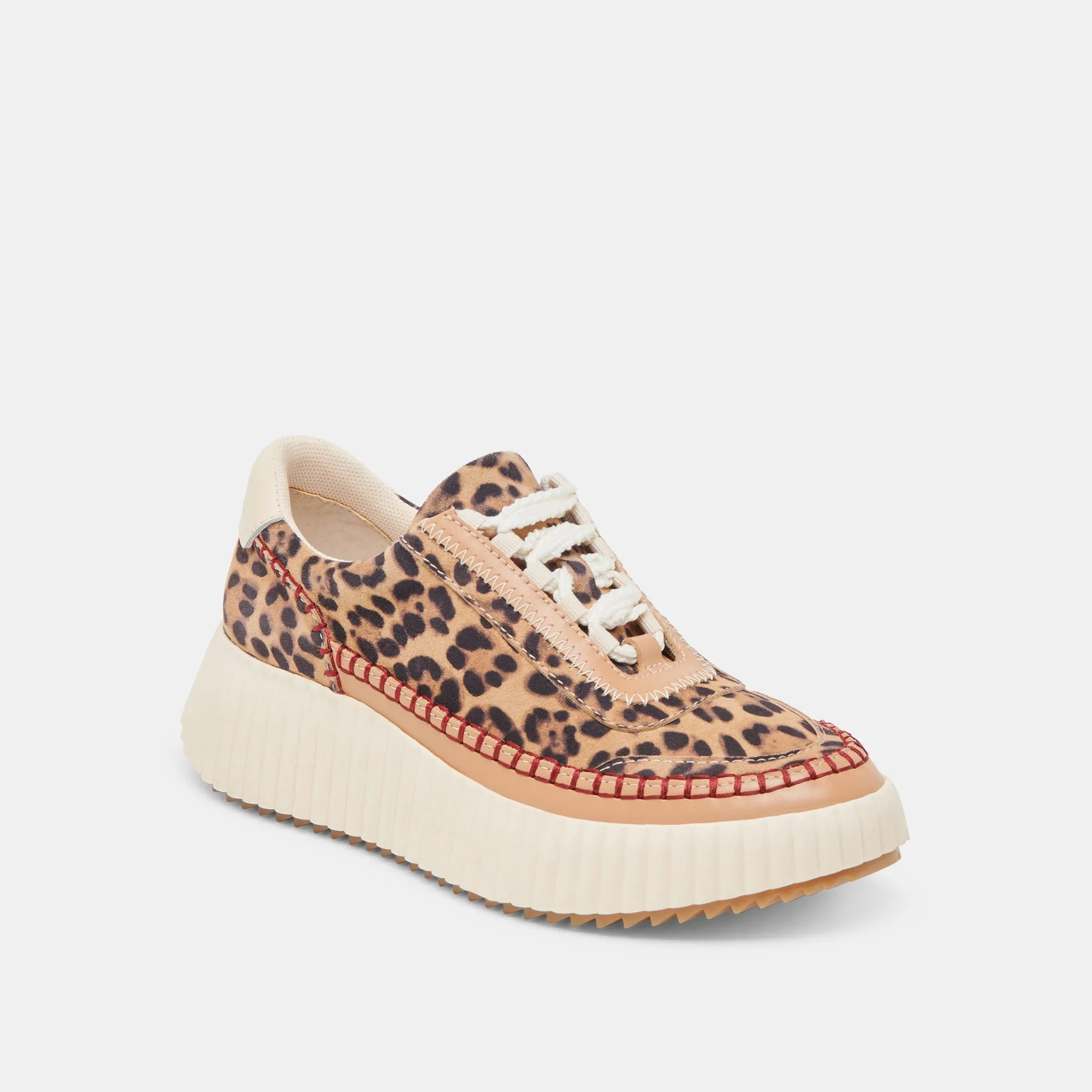 DOLEN SNEAKERS LEOPARD WILDLEDER