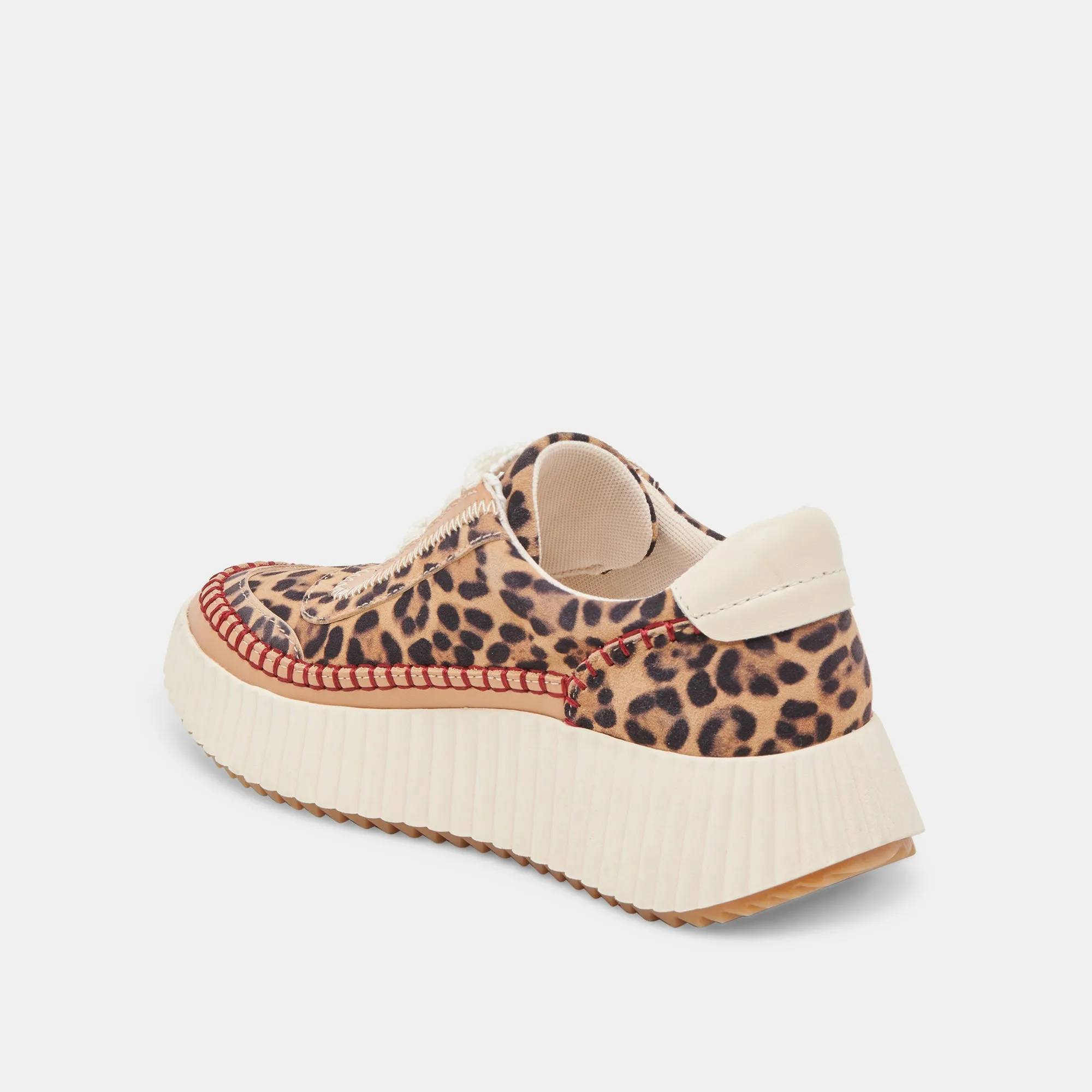 DOLEN SNEAKERS LEOPARD WILDLEDER