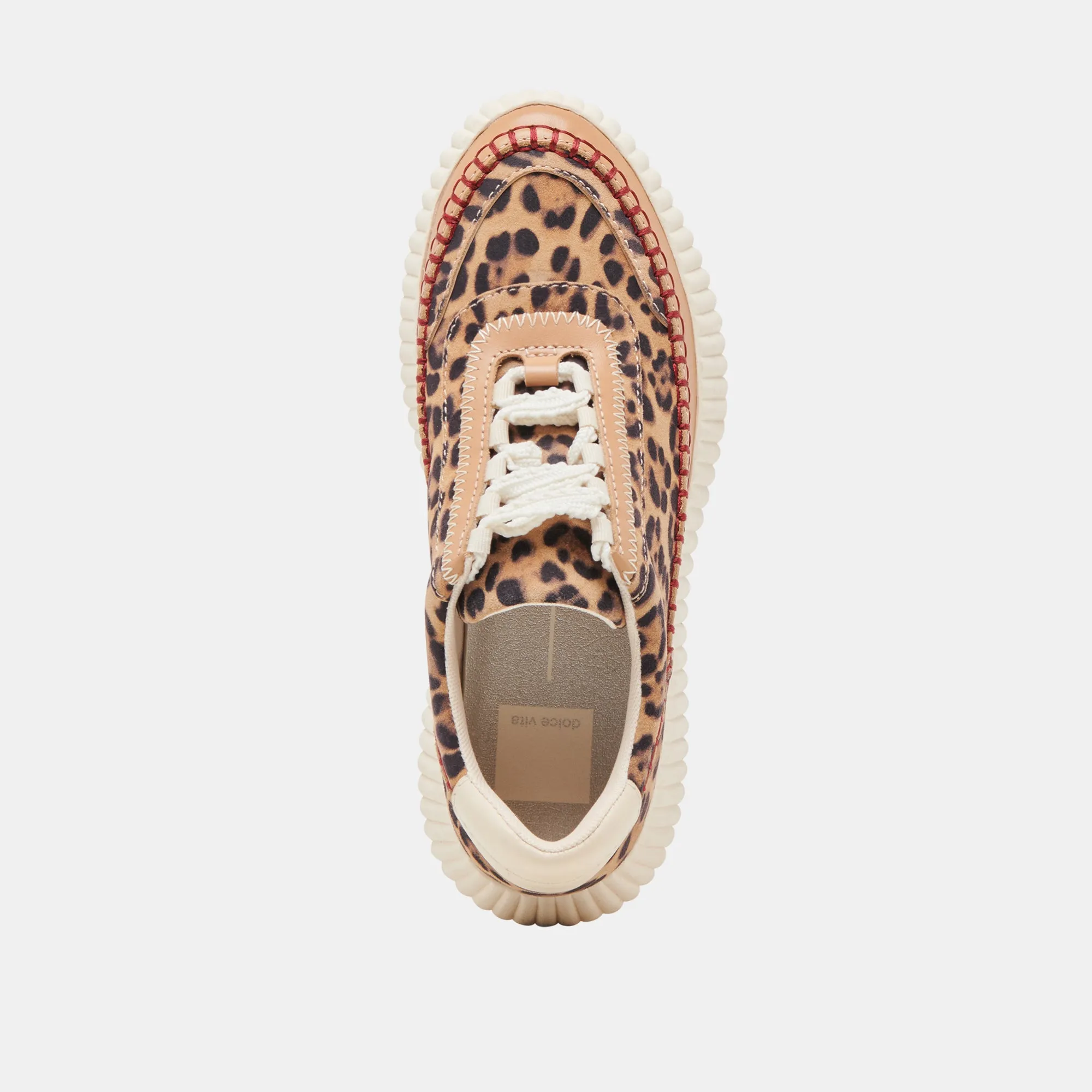 DOLEN SNEAKERS LEOPARD WILDLEDER