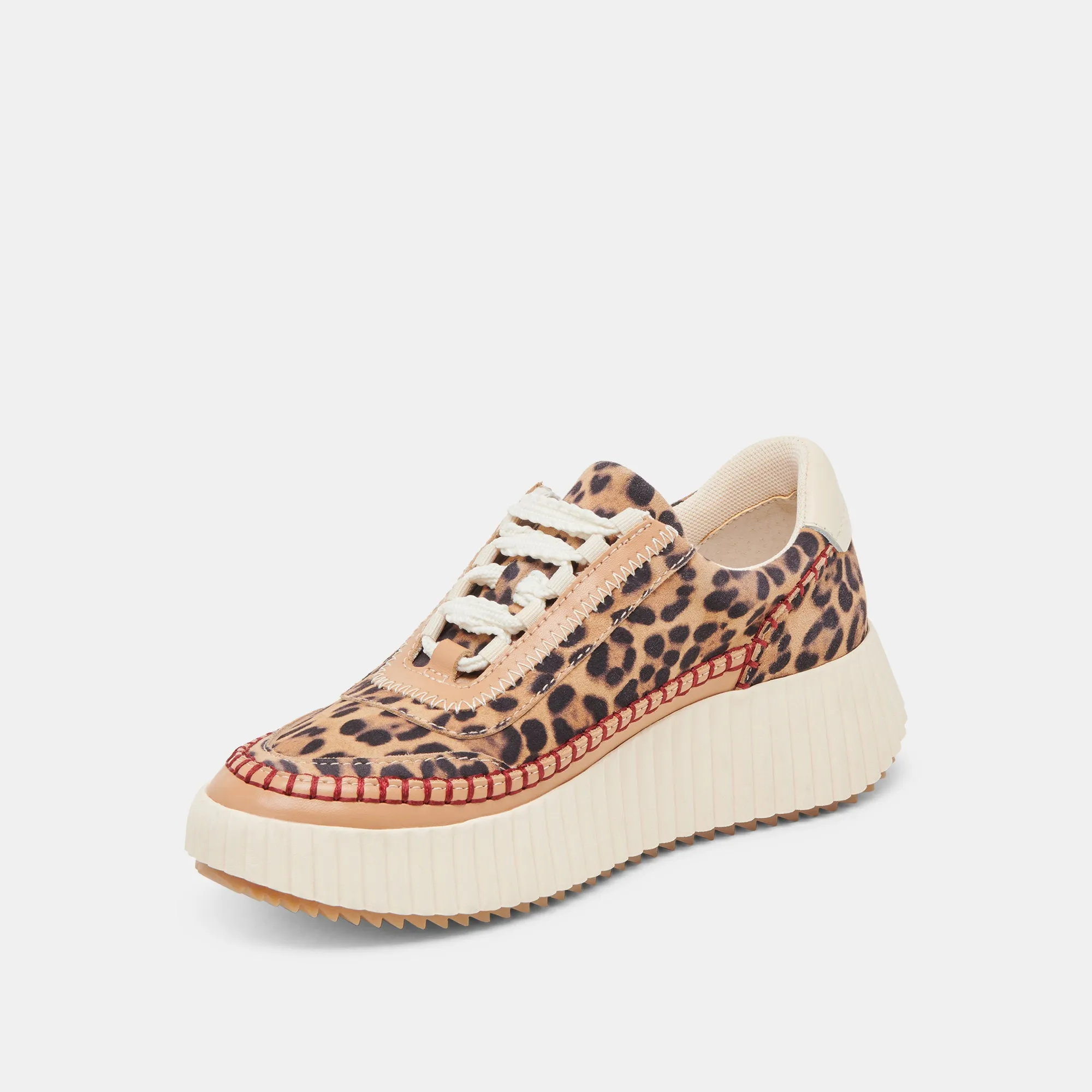 DOLEN SNEAKERS LEOPARD WILDLEDER