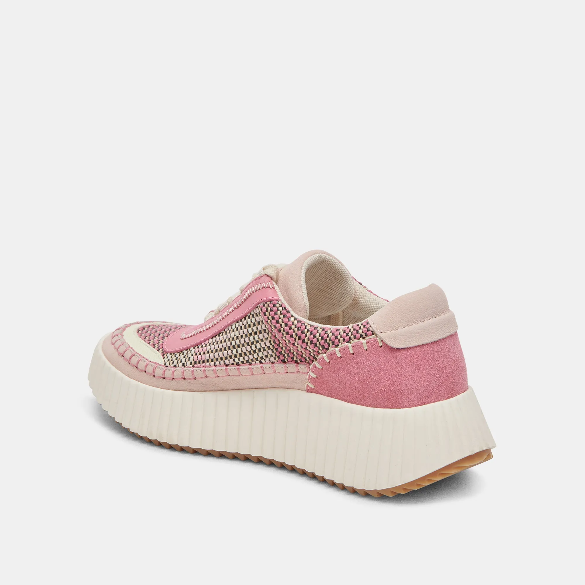 DOLEN SNEAKERS ROSA MULTI GEWEBT
