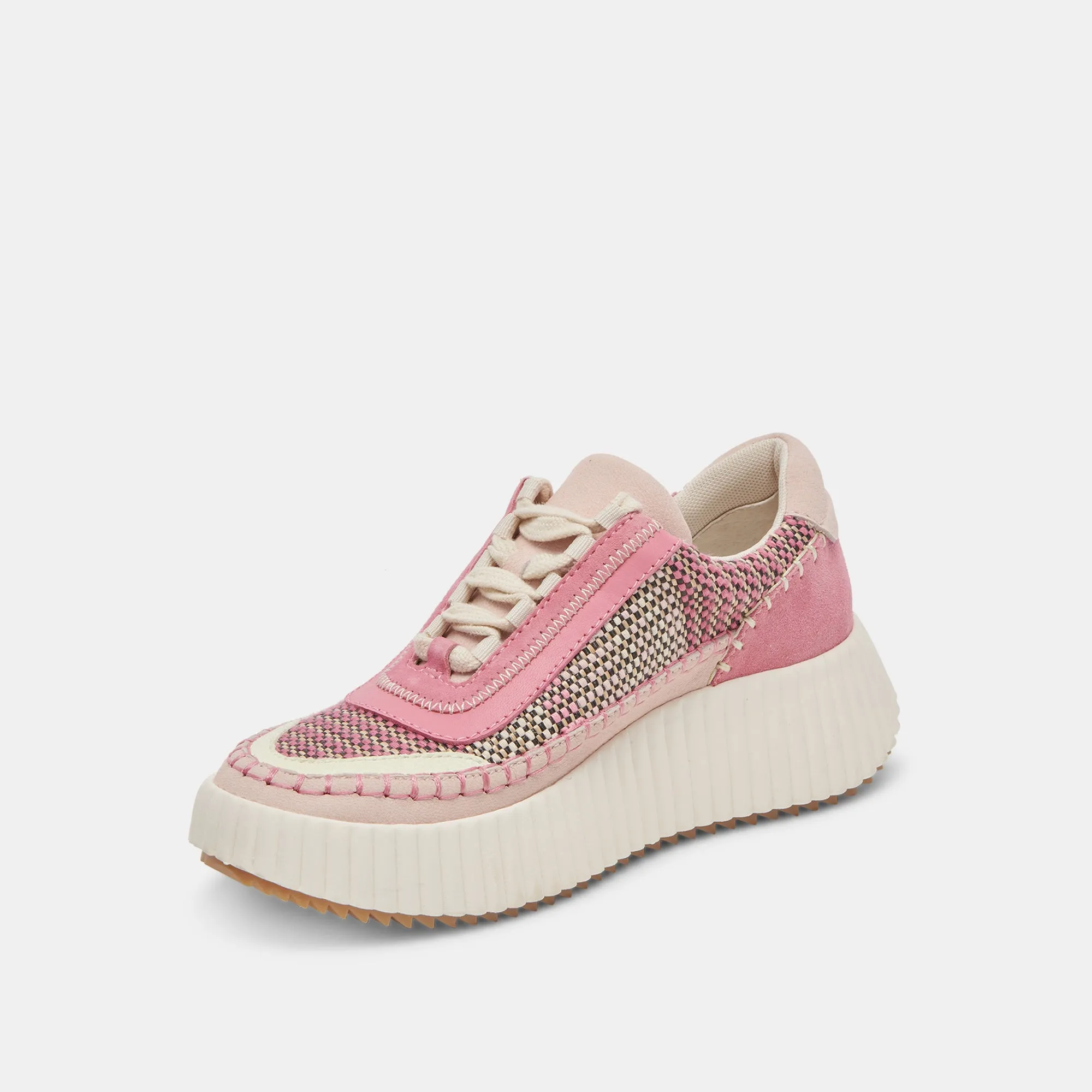 DOLEN SNEAKERS ROSA MULTI GEWEBT