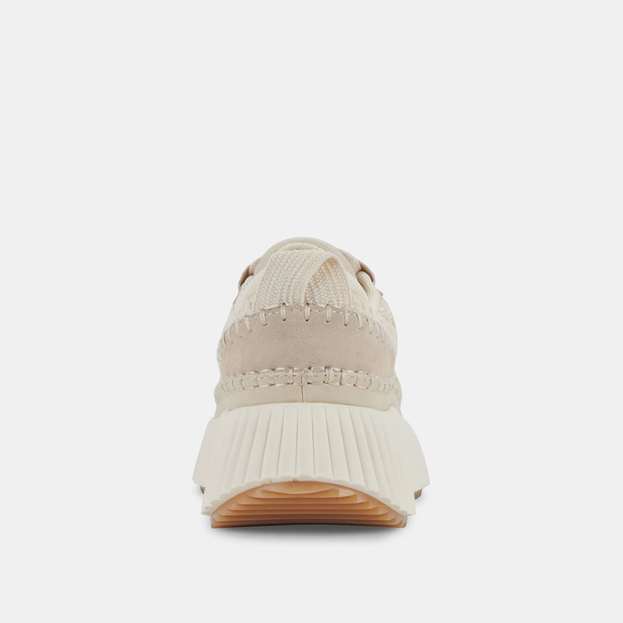 DOLEN SNEAKERS SANDSTONE GESTRICKT