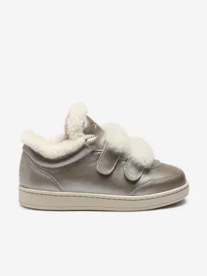 Donsje Mädchen Hanzell Turnschuhe in Silber