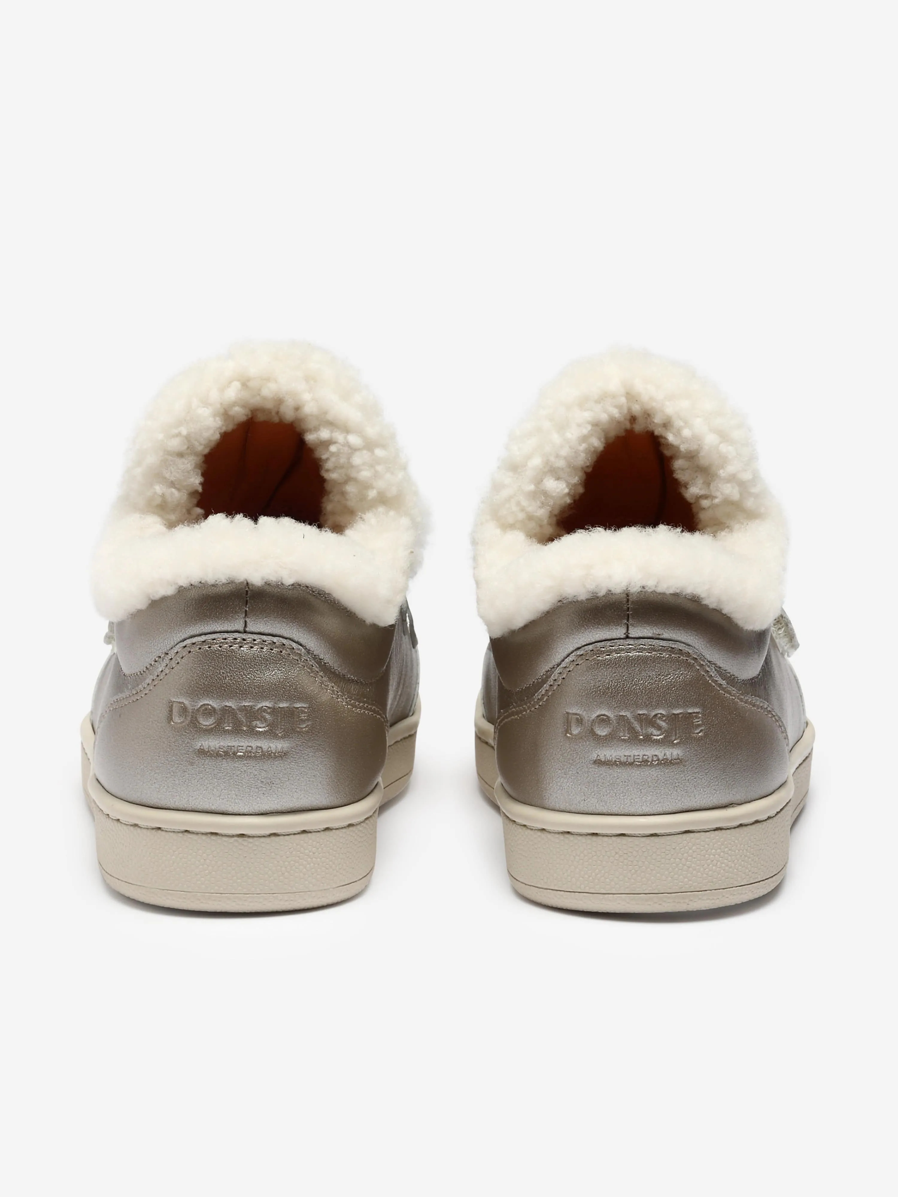 Donsje Mädchen Hanzell Turnschuhe in Silber