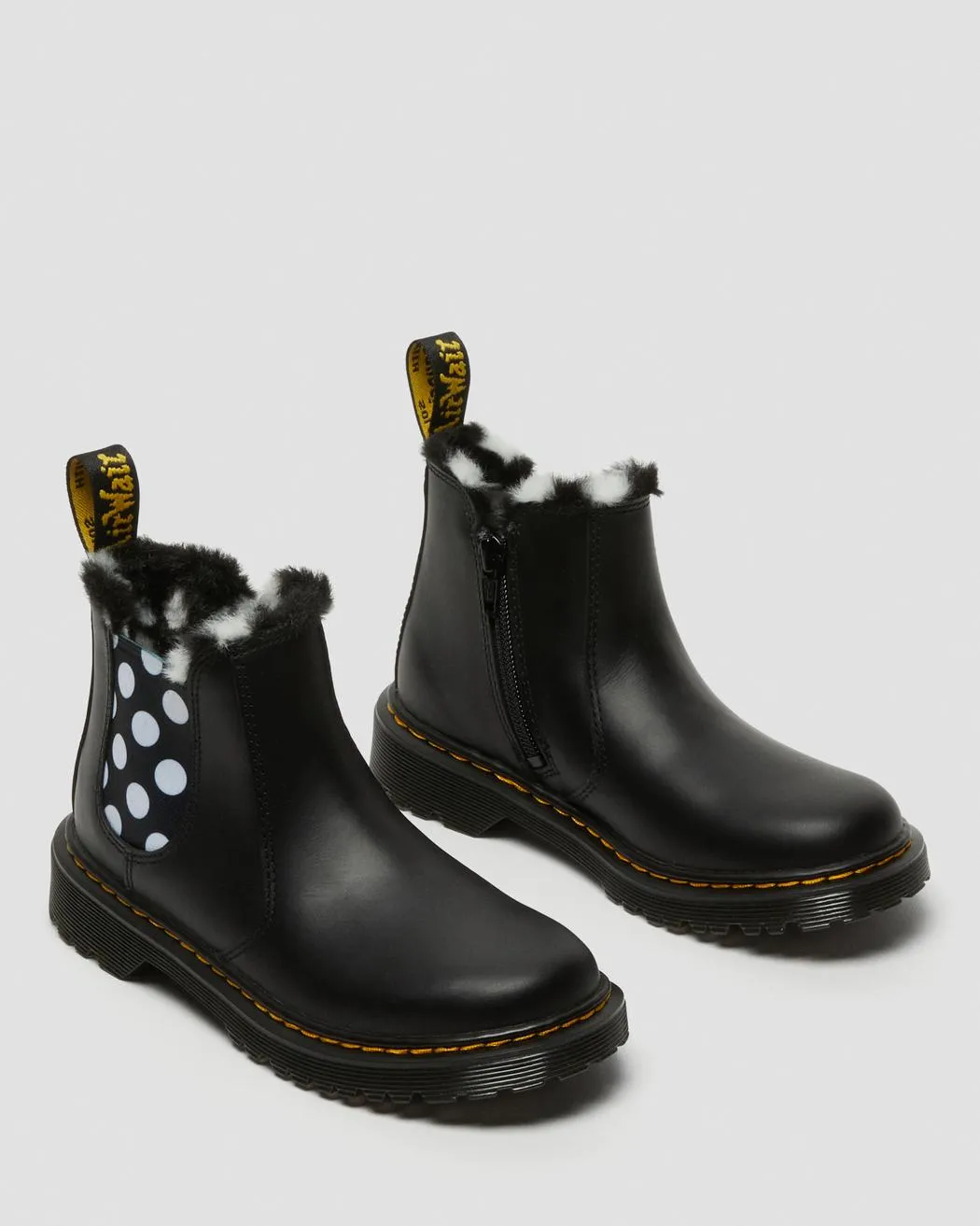 Dr.Martens Junior 2976 Leonore Kunstpelz