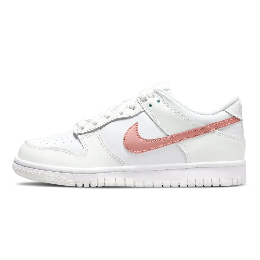 Nike Dunk Low GS Weiß Metallic Bronze