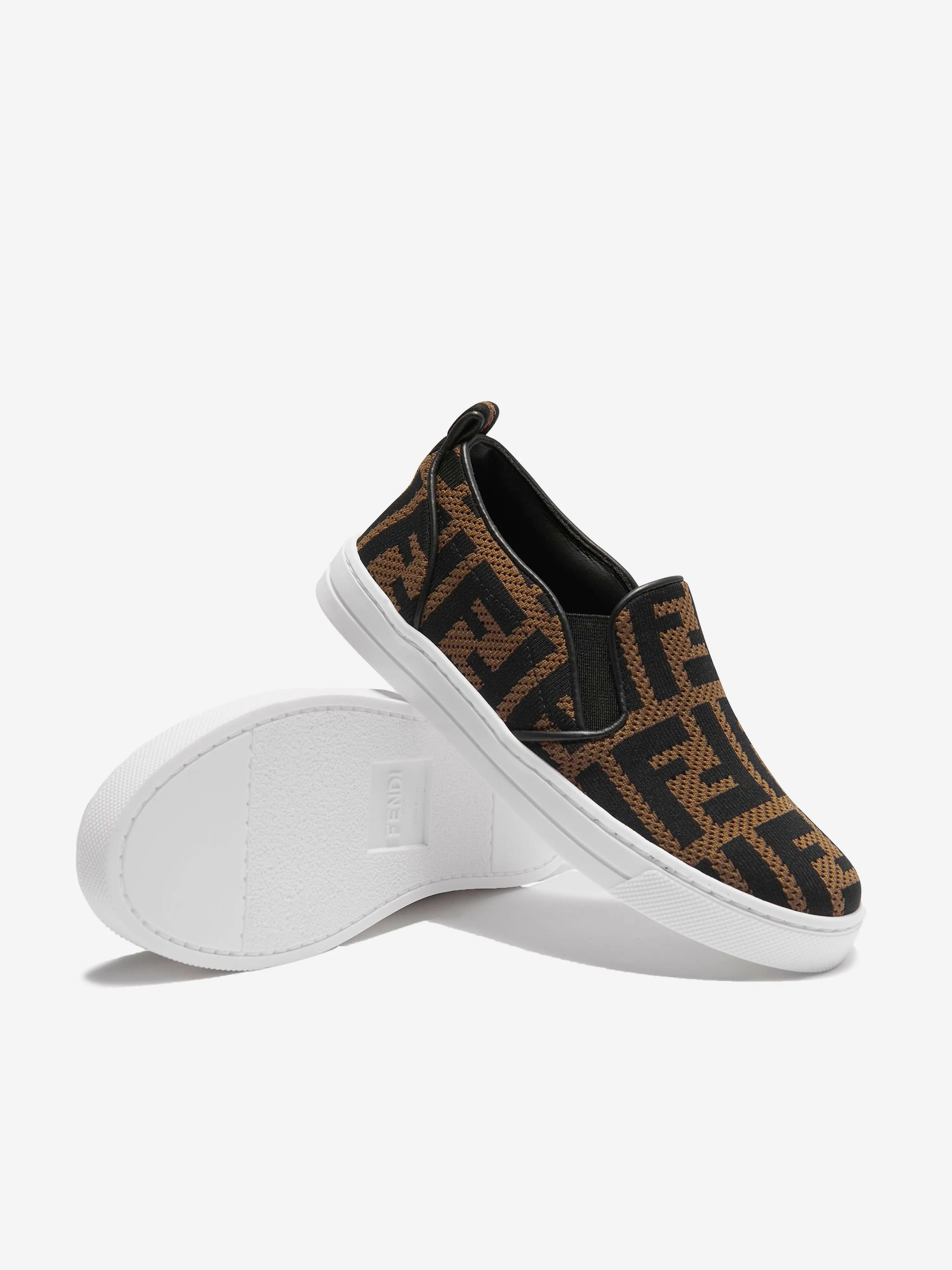 Fendi Unisex FF Logo Schlupf-Sneaker