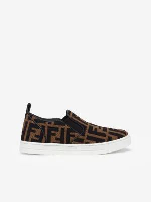 Fendi Unisex FF Logo Schlupf-Sneaker