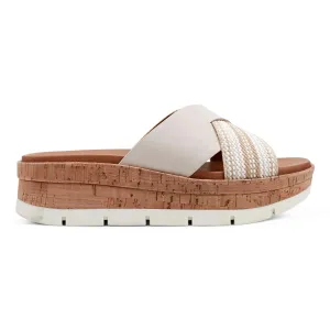 Finale Bequeme Slip-On Keilabsatz Plateausandalen