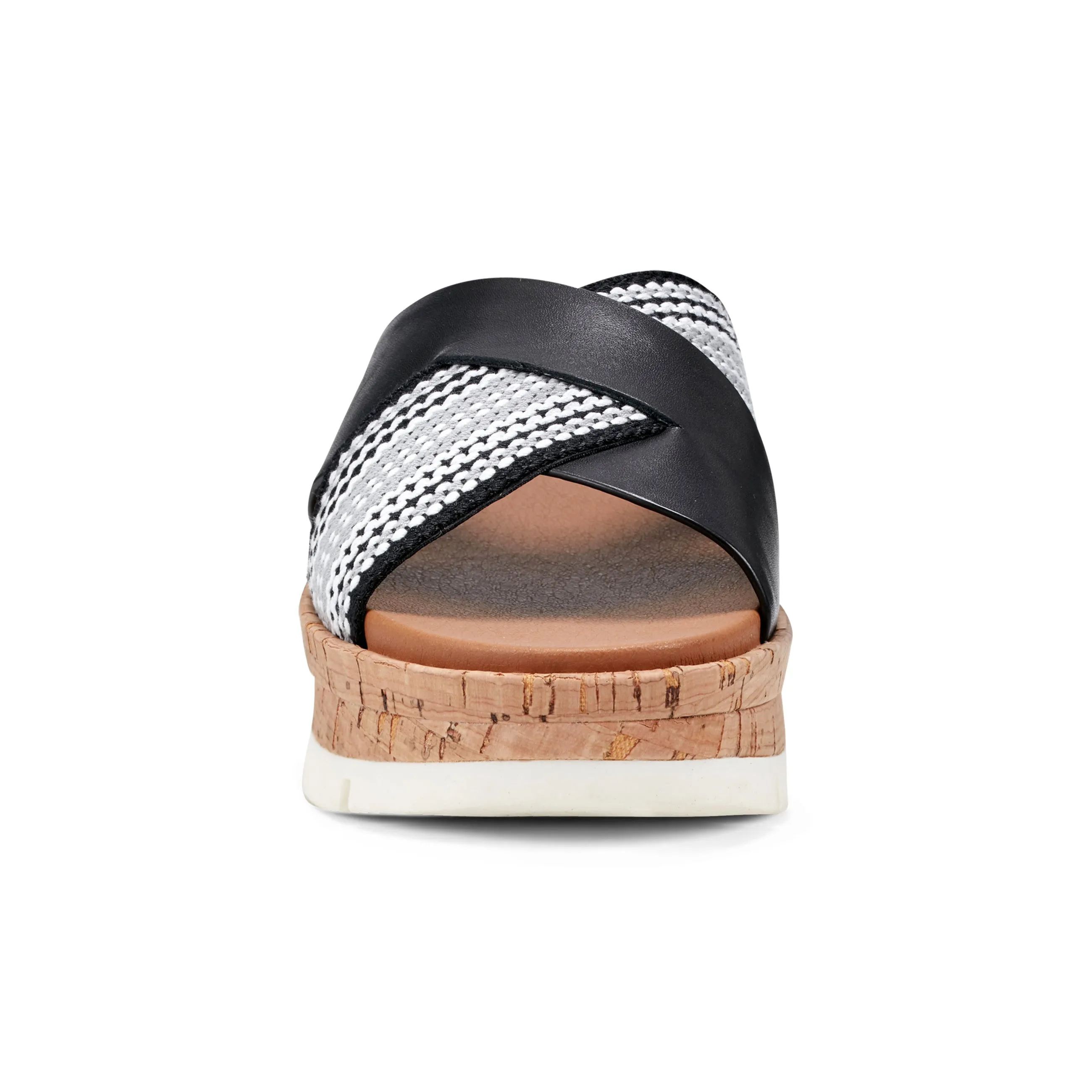 Finale Bequeme Slip-On Keilabsatz Plateausandalen
