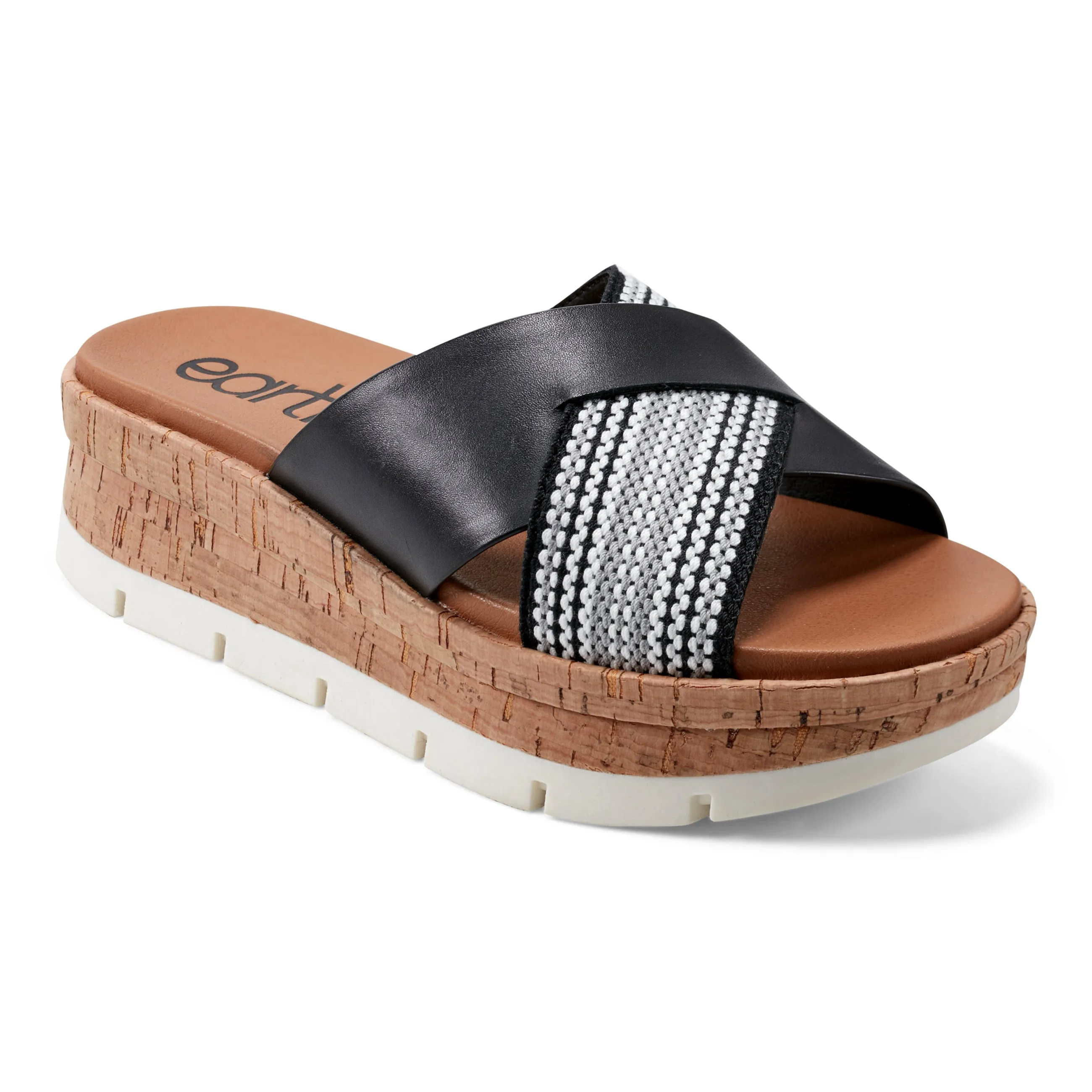 Finale Bequeme Slip-On Keilabsatz Plateausandalen