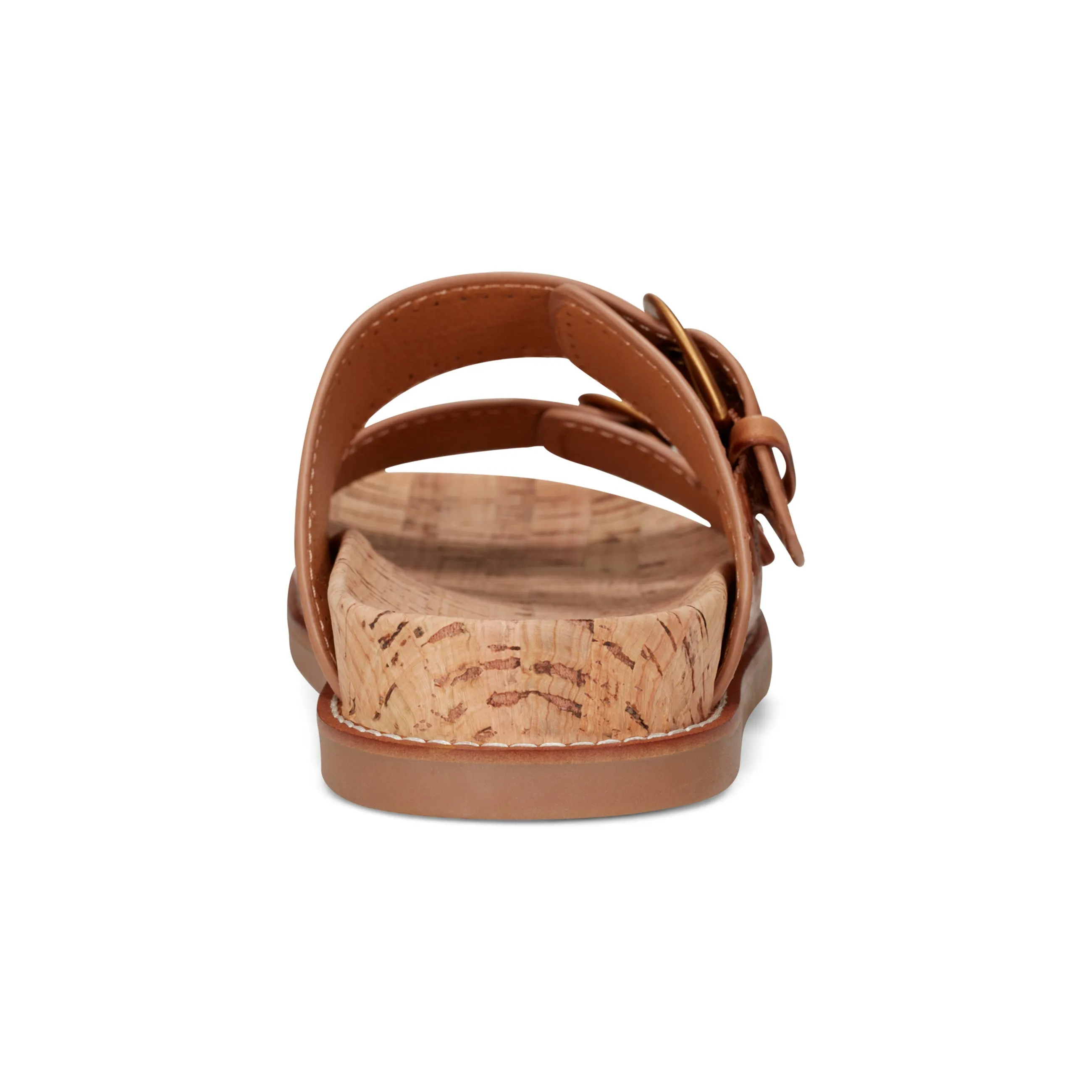 Francii Rundspitze Bequeme Schlupf-Flatsandalen