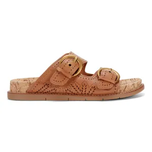 Francii Rundspitze Bequeme Schlupf-Flatsandalen