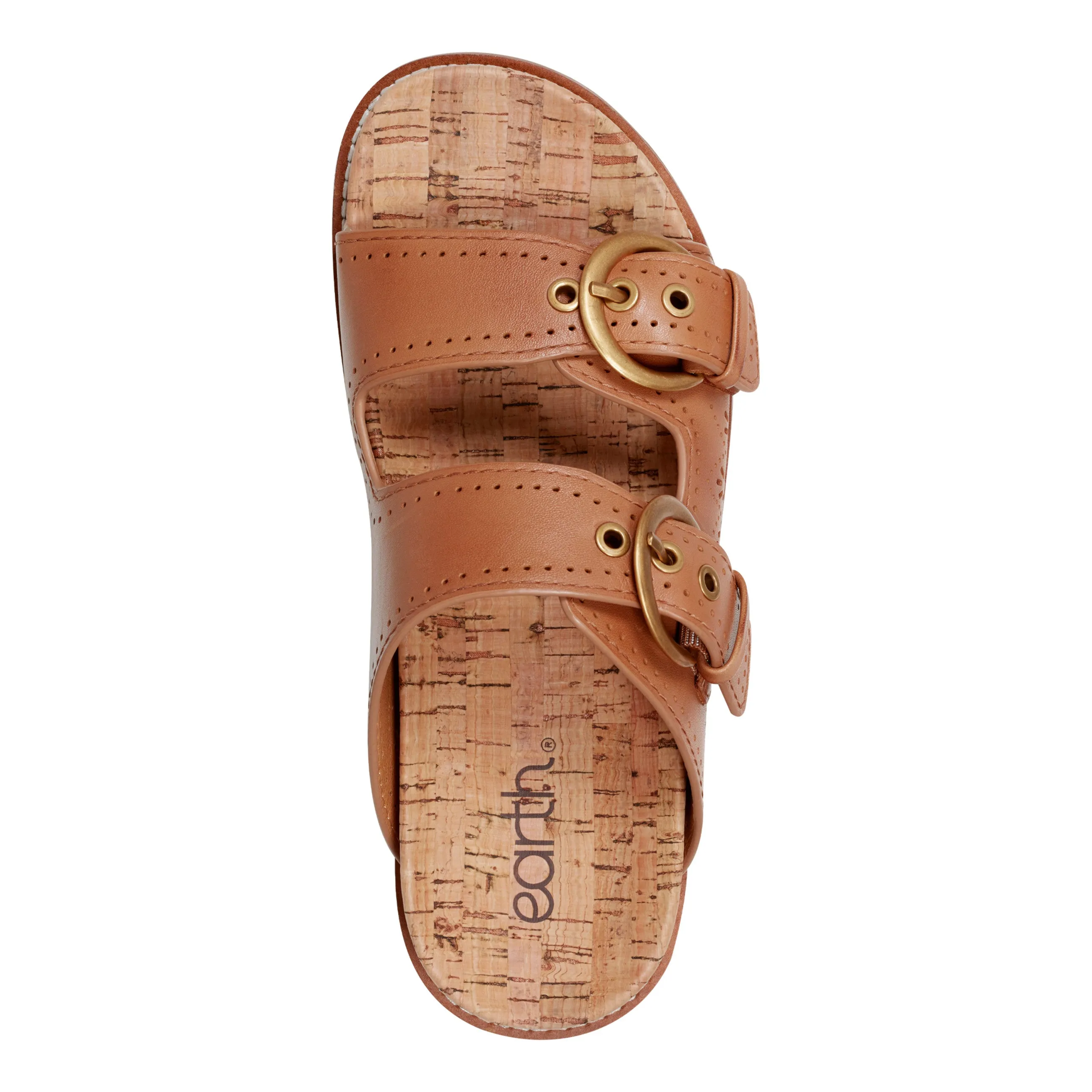 Francii Rundspitze Bequeme Schlupf-Flatsandalen