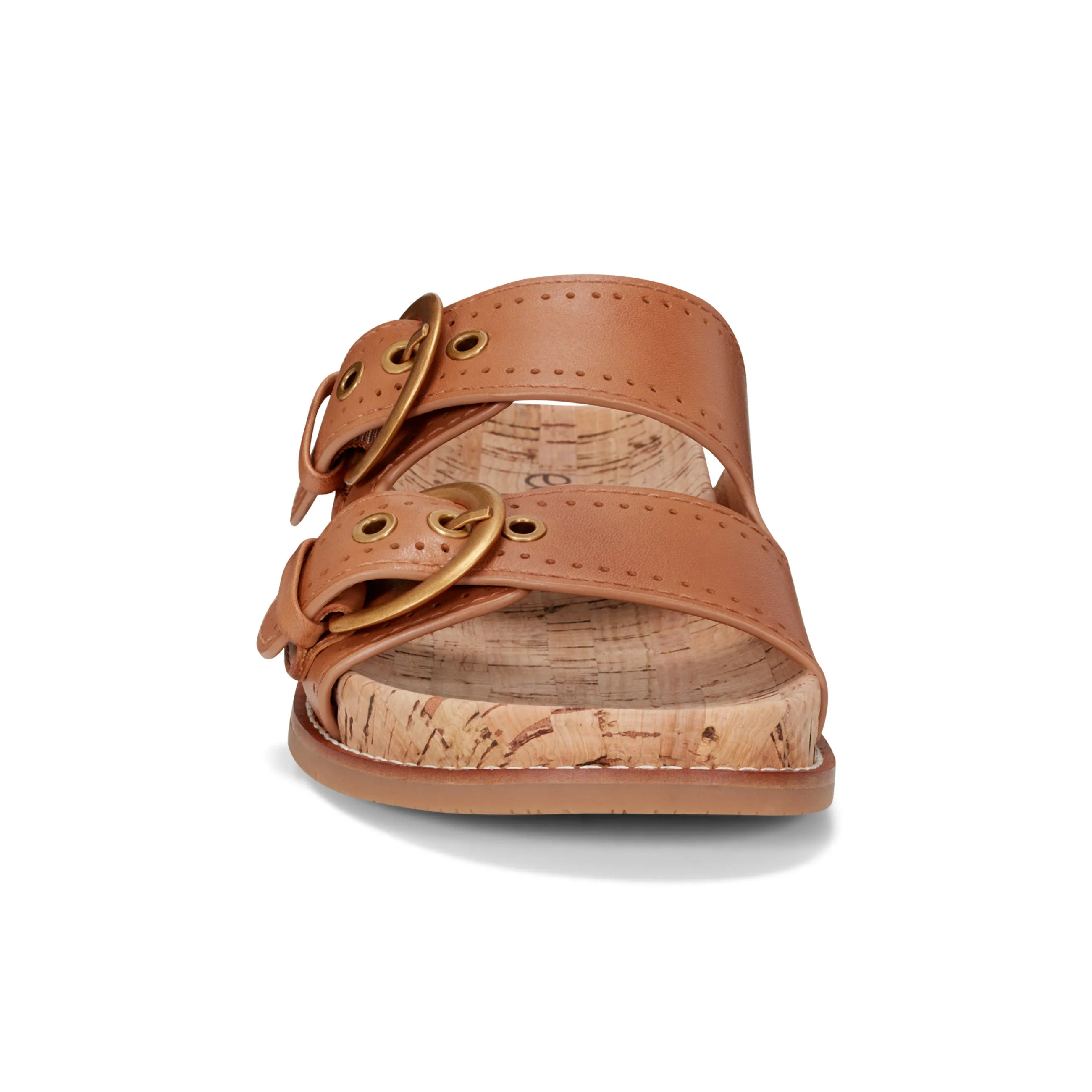 Francii Rundspitze Bequeme Schlupf-Flatsandalen