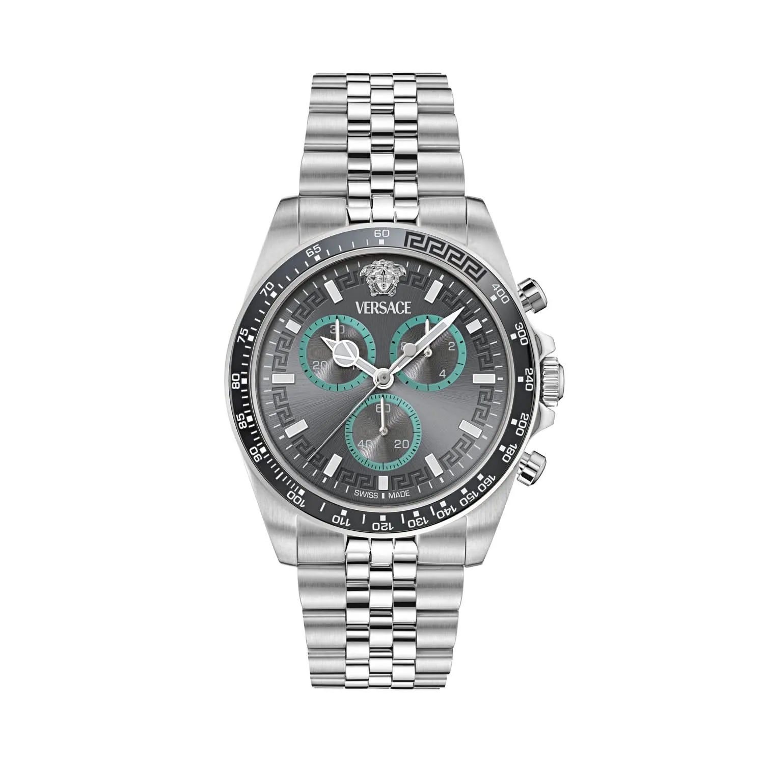 Herrenuhr Greca Chr Welle Grau VE0H00325