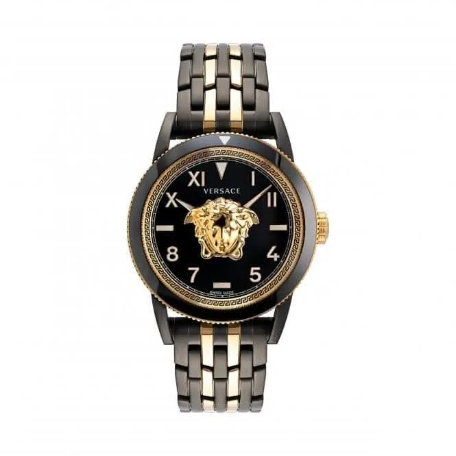 Herren V-Palazzo Ip Schwarze Uhr VE2V00422